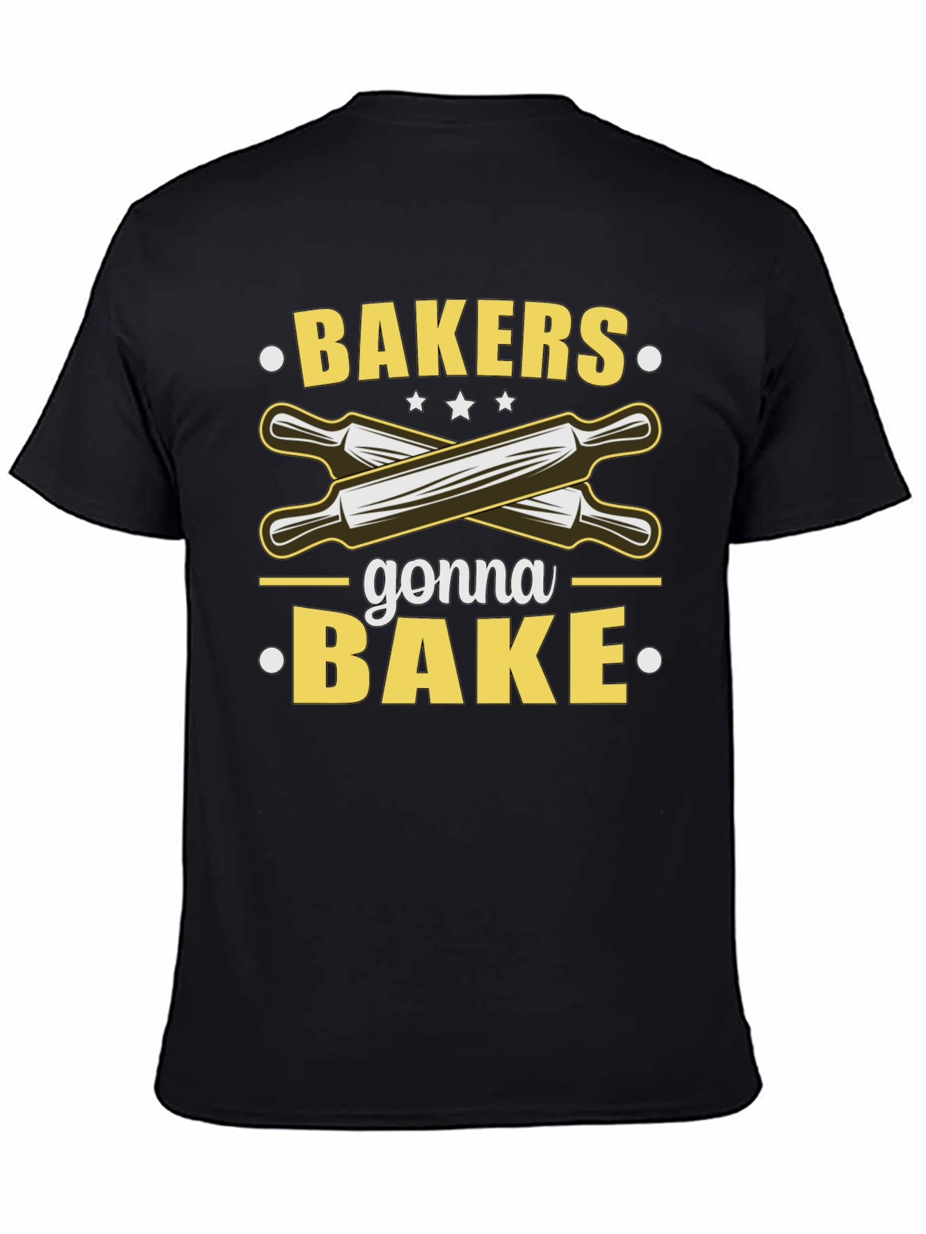 Black Bakers Gonna Bake T-Shirt view 4
