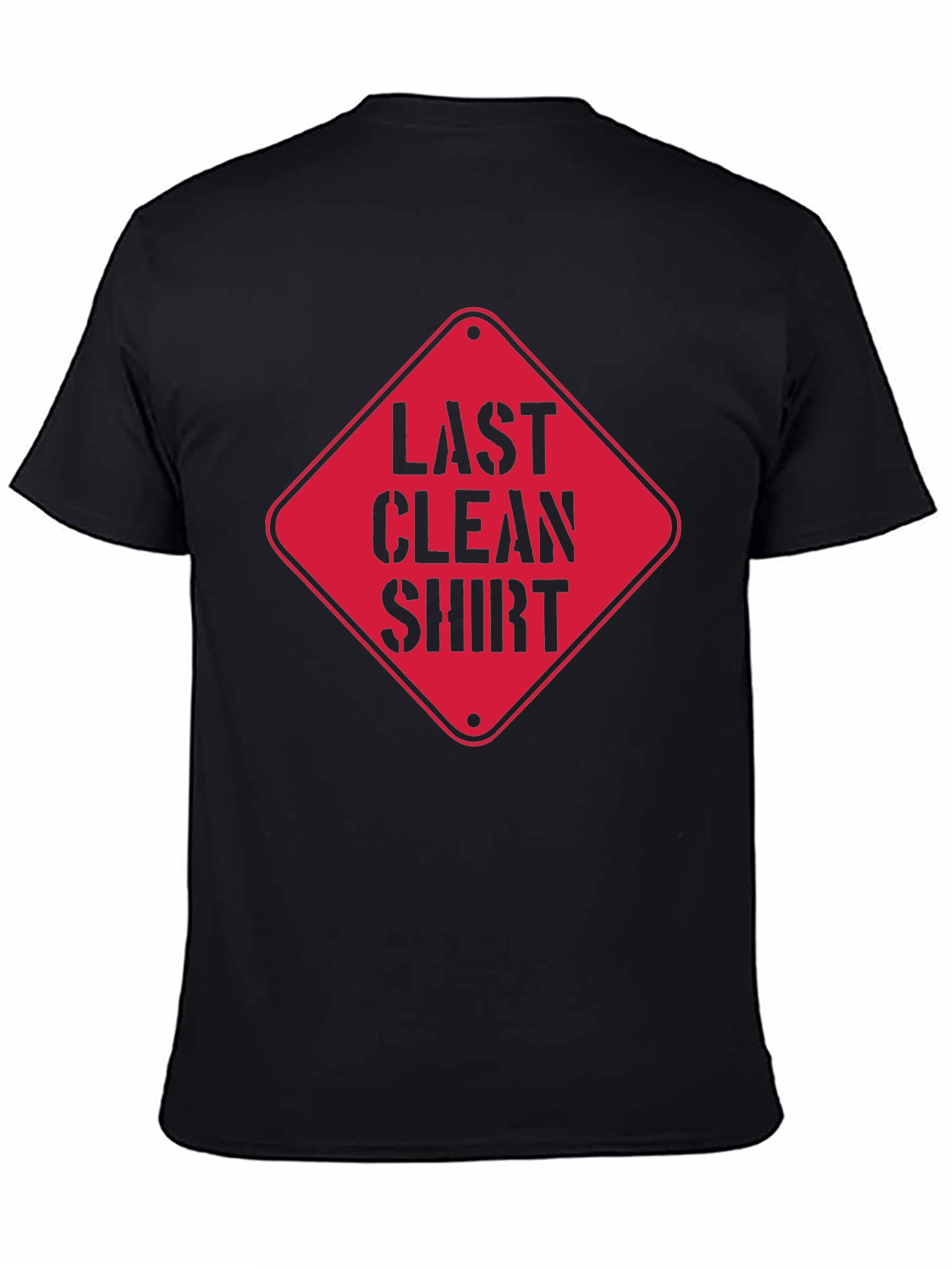 Black Last Clean Shirt Graphic Tee view 4