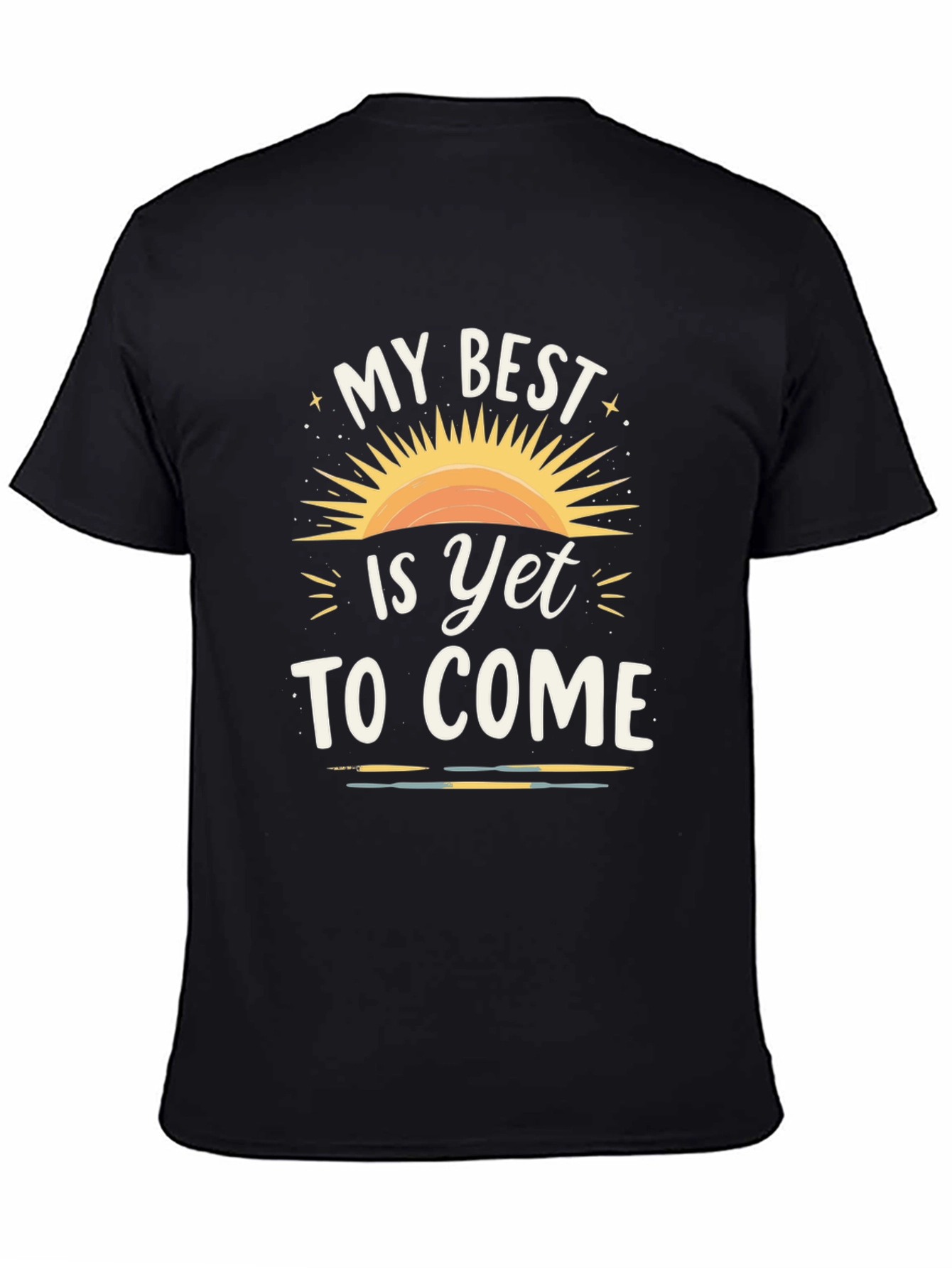 Black My Best Is Yet to Come T-Shirt view 4