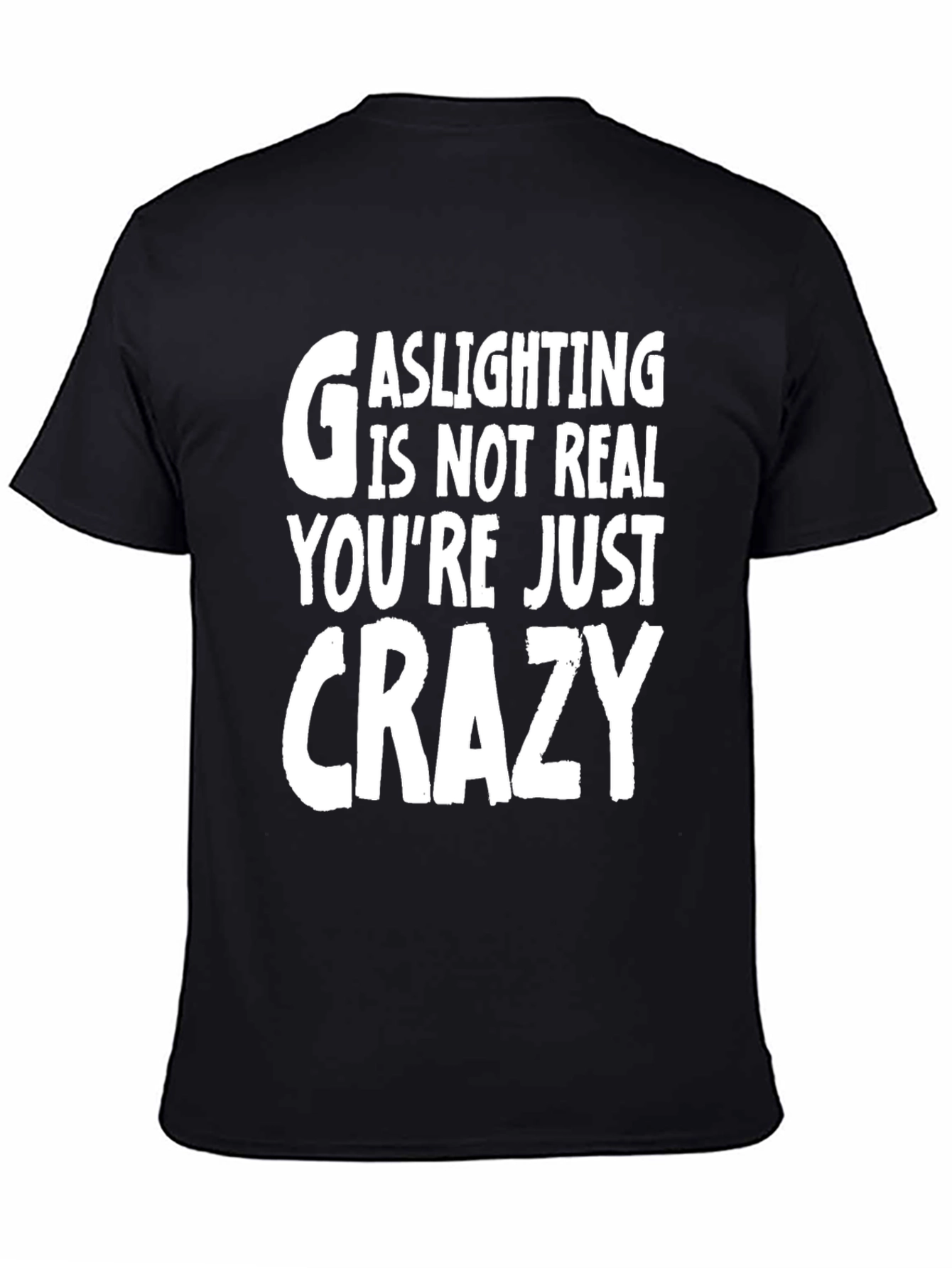 Black Gaslighting is Not Real Graphic Tee view 4