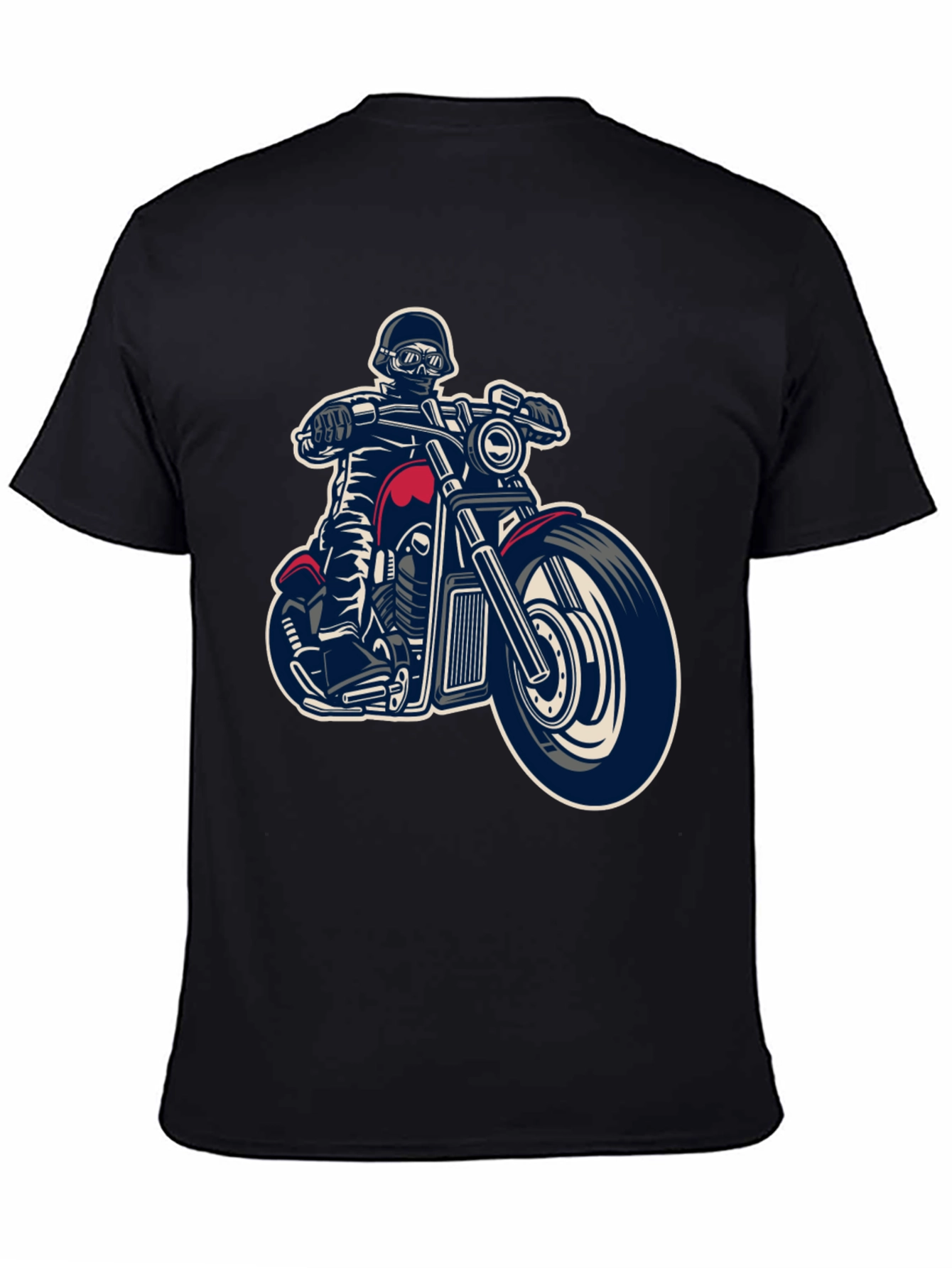 Biker Graphic T-Shirt - Ride in Style - 4