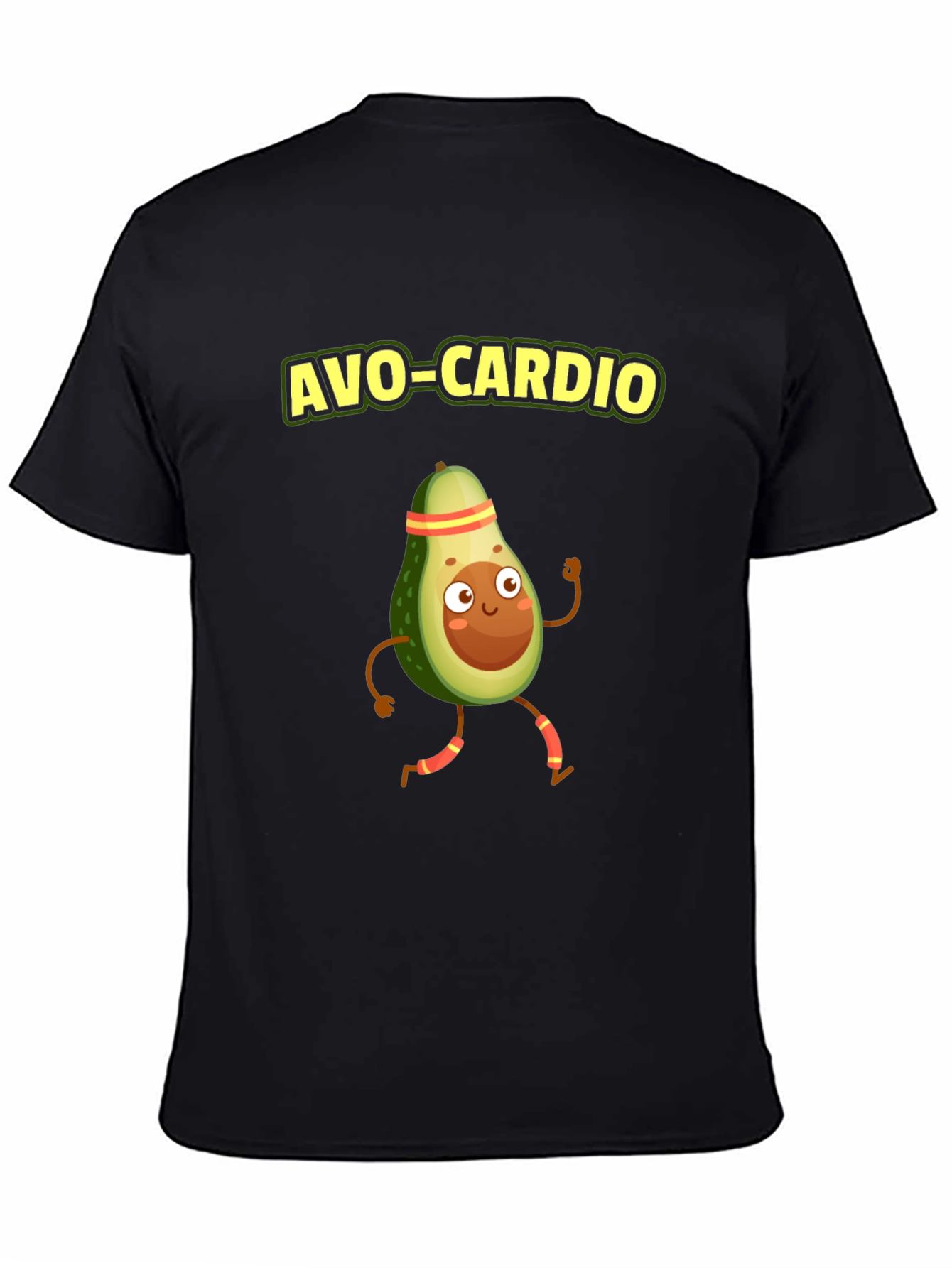 Black Avo-Cardio Black T-Shirt view 4