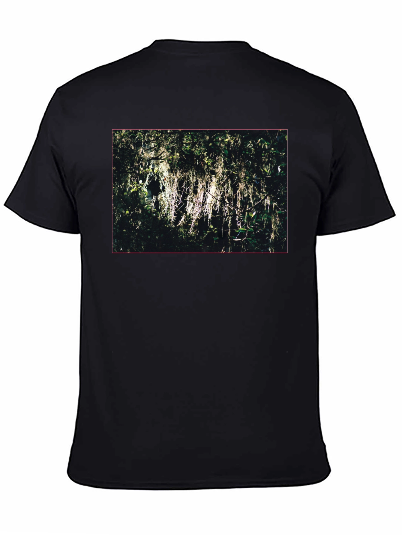 Black Nature's Tapestry Black Tee view 4