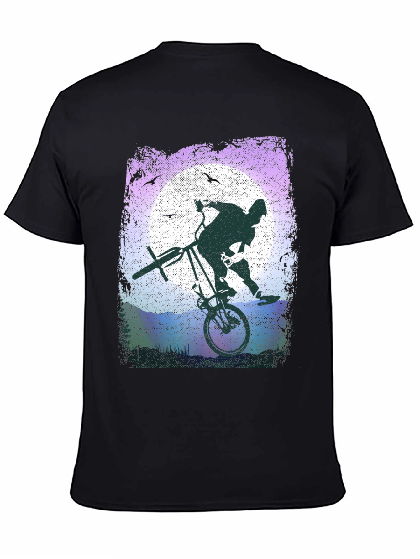 BMX Bike Stunt T-Shirt - Graphic Tee - 4