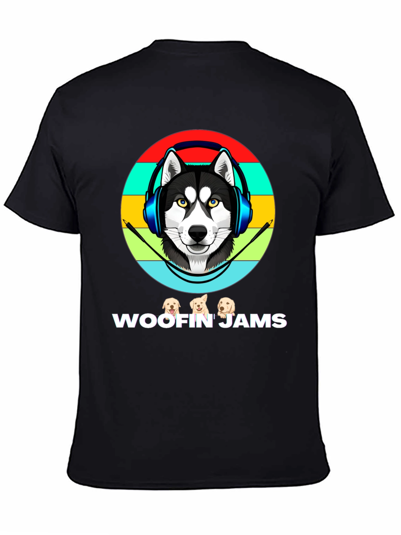 Woofin' Jams Dog T-Shirt - 4