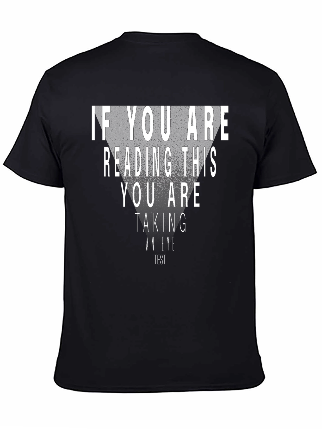 Black Eye Test T-Shirt - Funny Graphic Tee for Men view 4