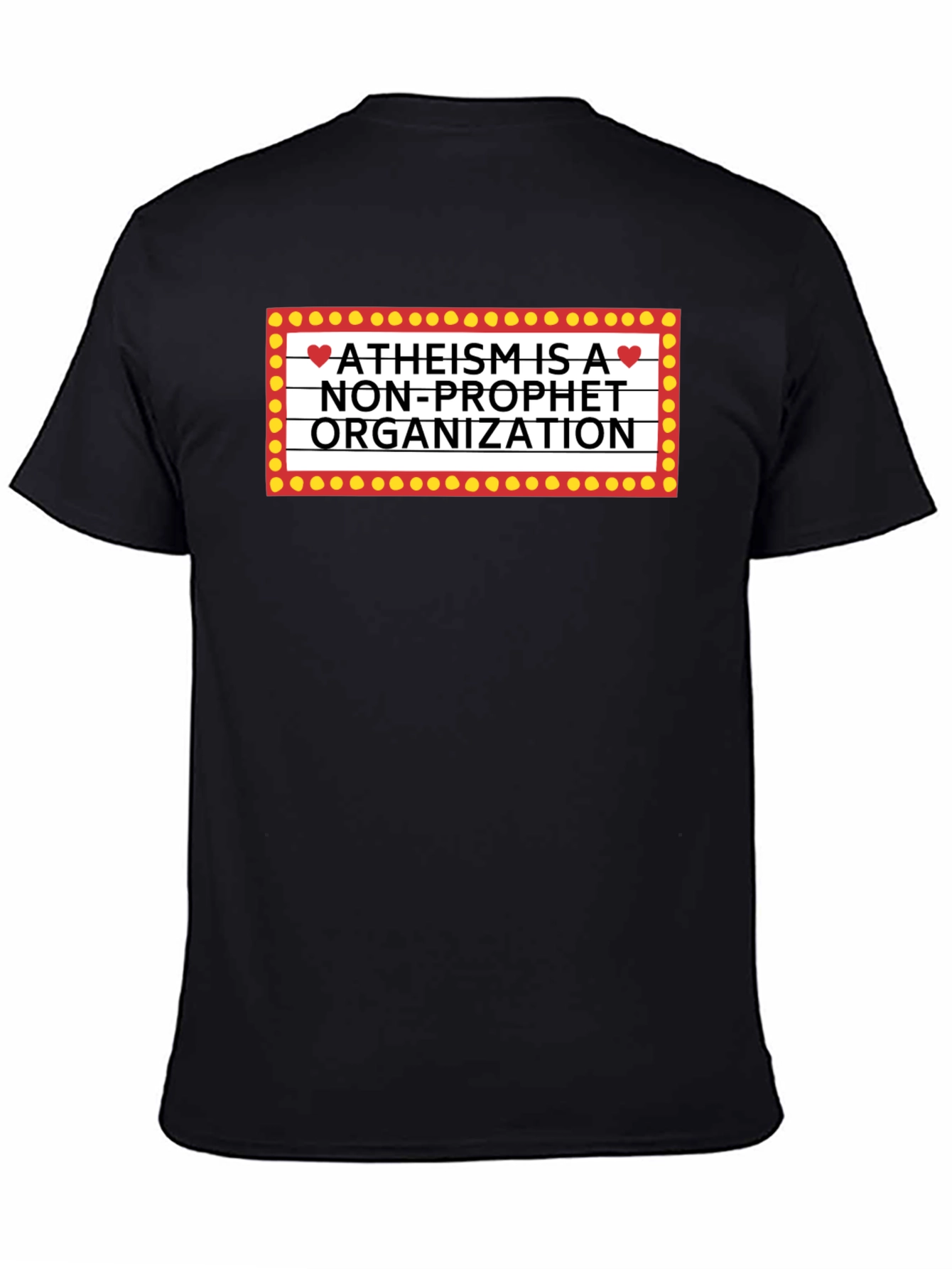 Black Atheism is a Non-Profit T-Shirt view 4
