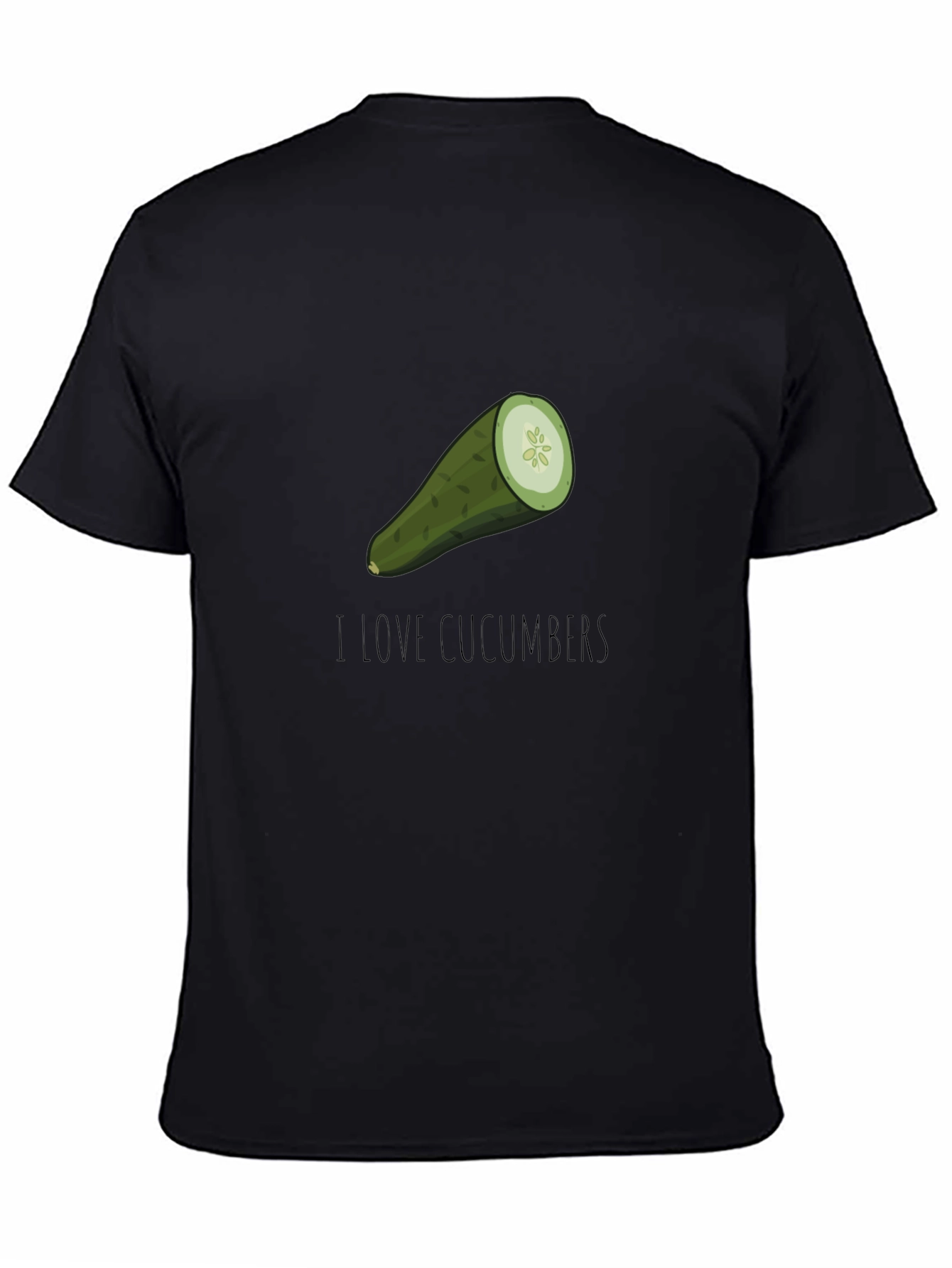 I Love Cucumbers Graphic T-Shirt - 4