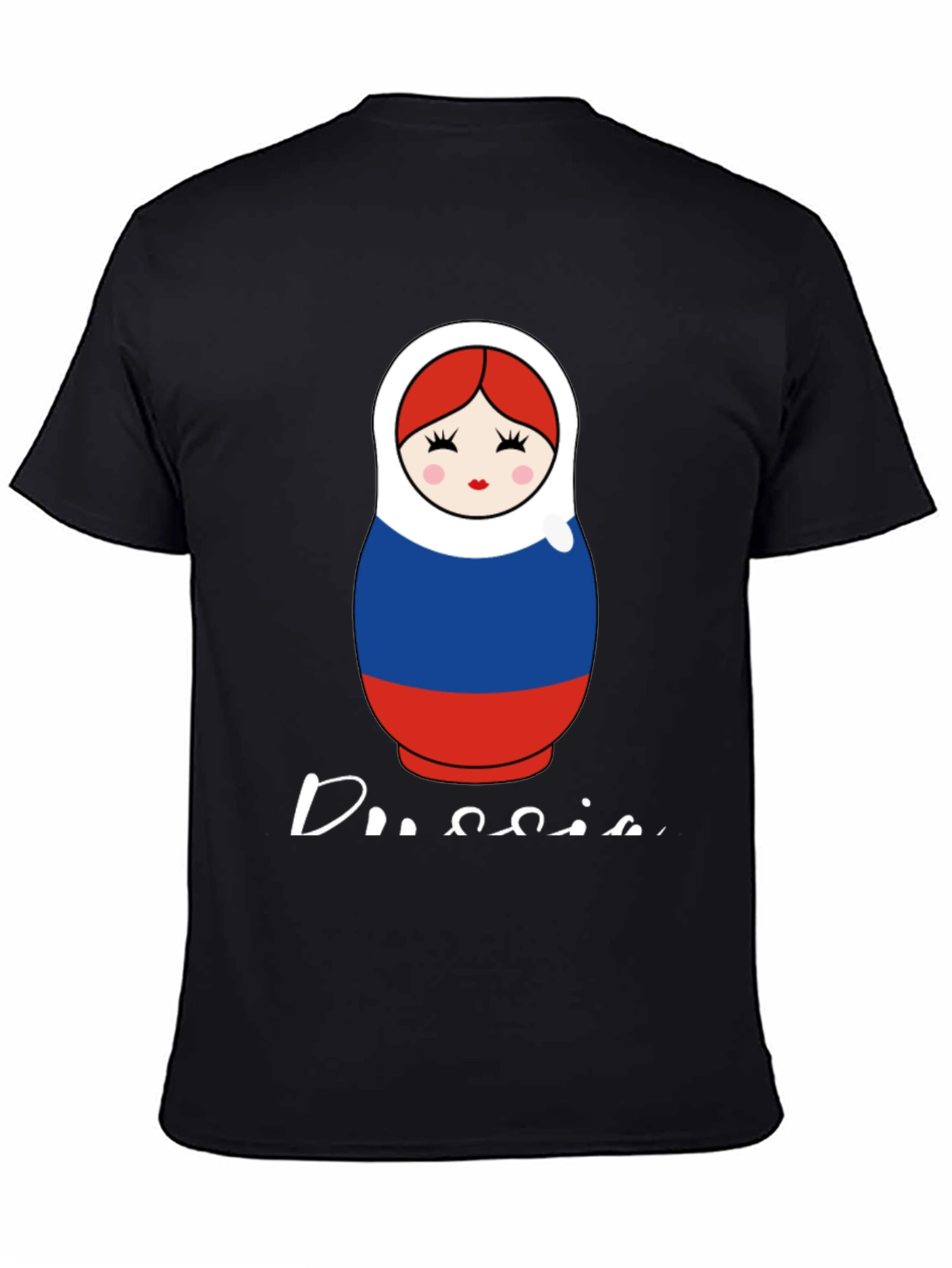 Russia Matryoshka Doll T-Shirt - Novelty Tee - 4