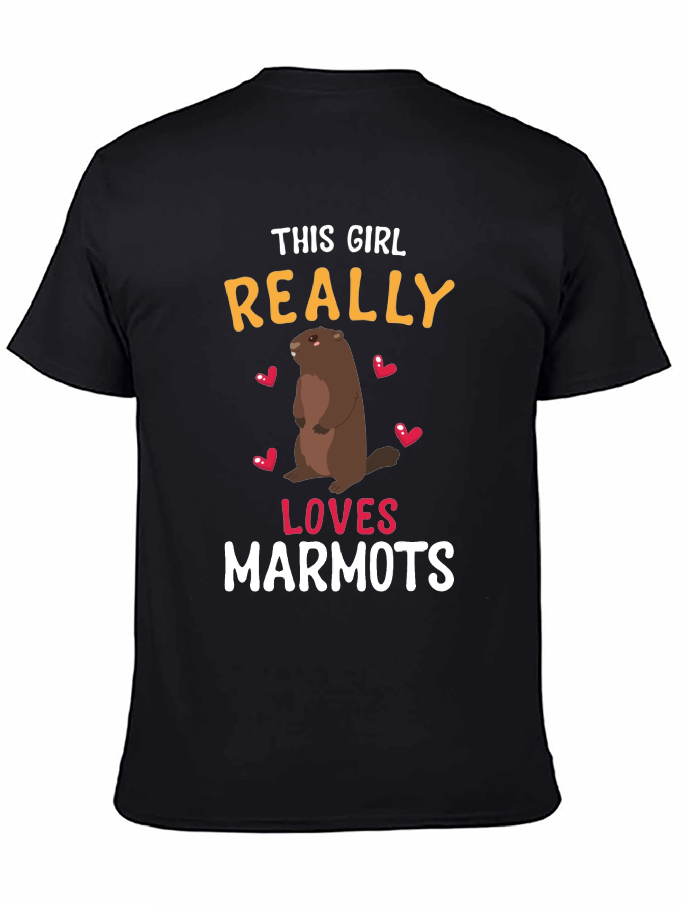 This Girl Really Loves Marmots T-Shirt - 4