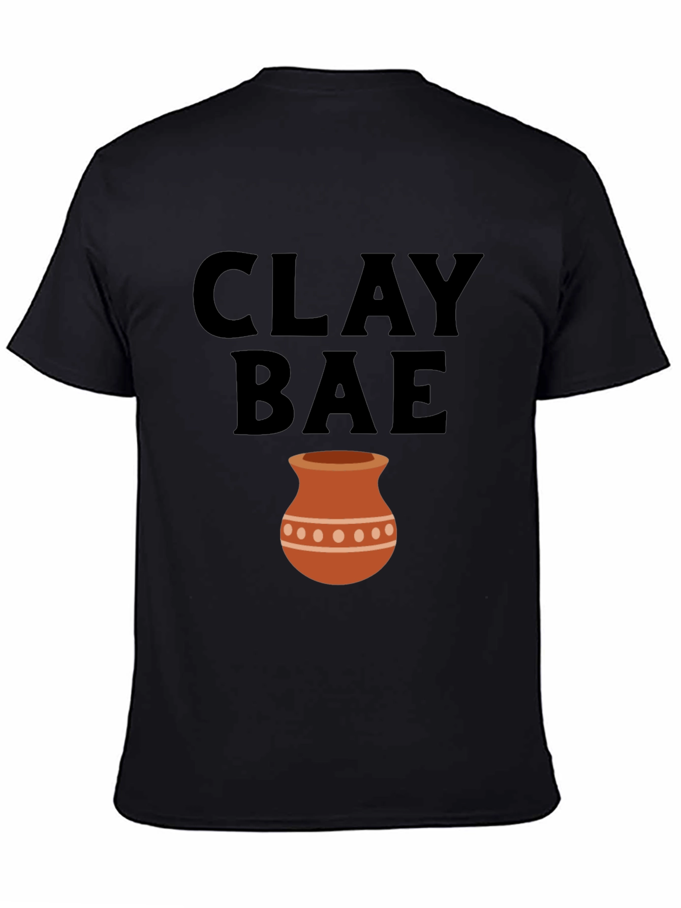Black Clay Bae Graphic T-Shirt - Potter Lover Tee view 4