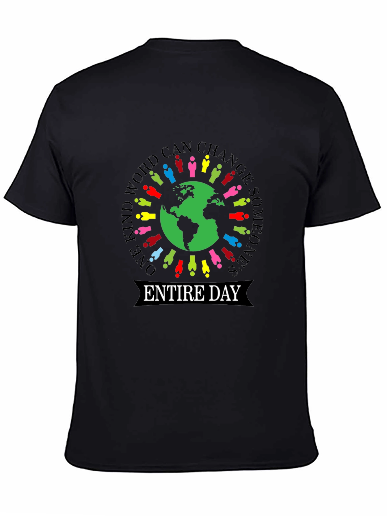 Black Kindness Matters T-Shirt: Change Someone's Day view 4