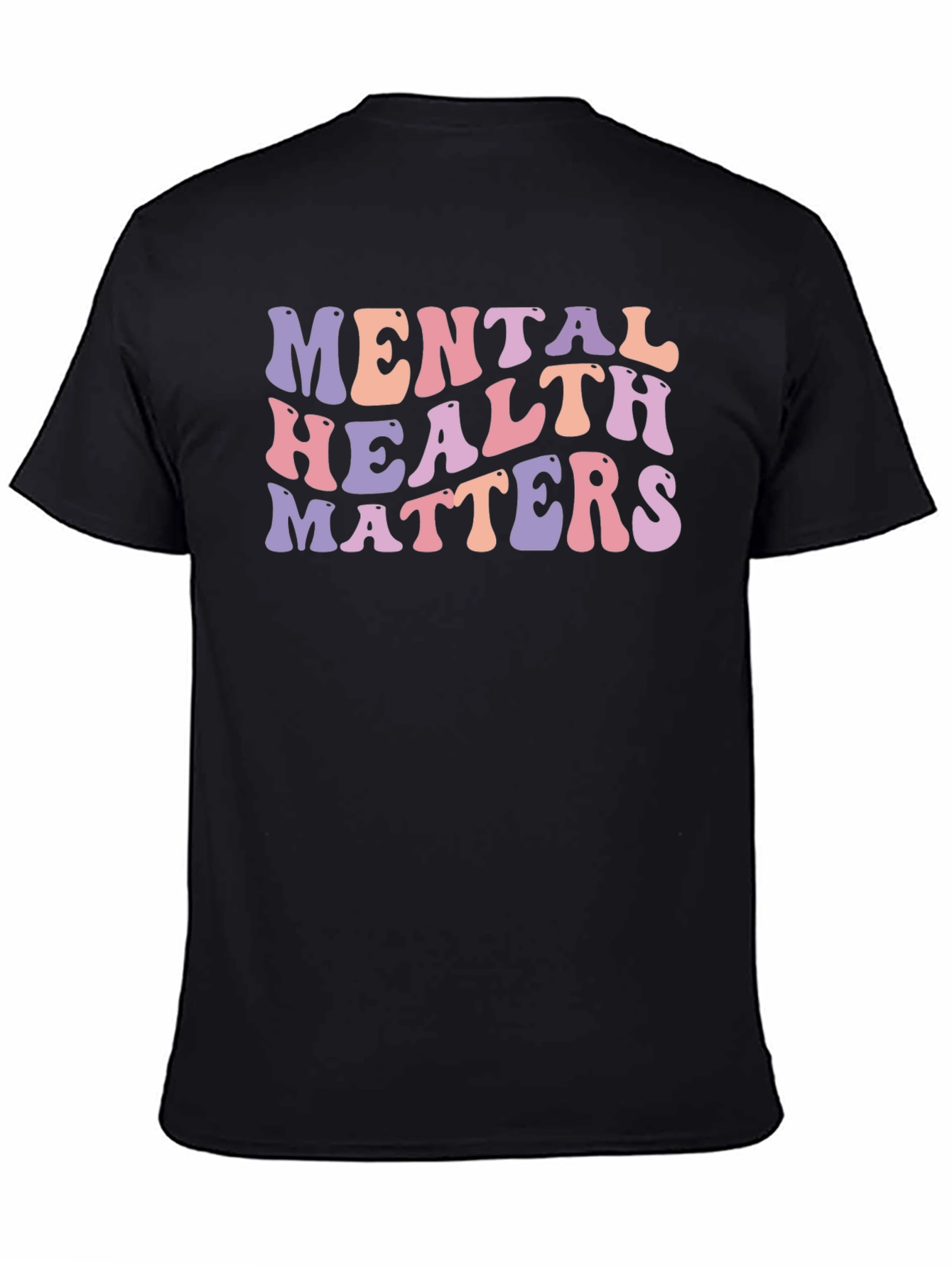 Black Mental Health Matters Graphic Tee view 4
