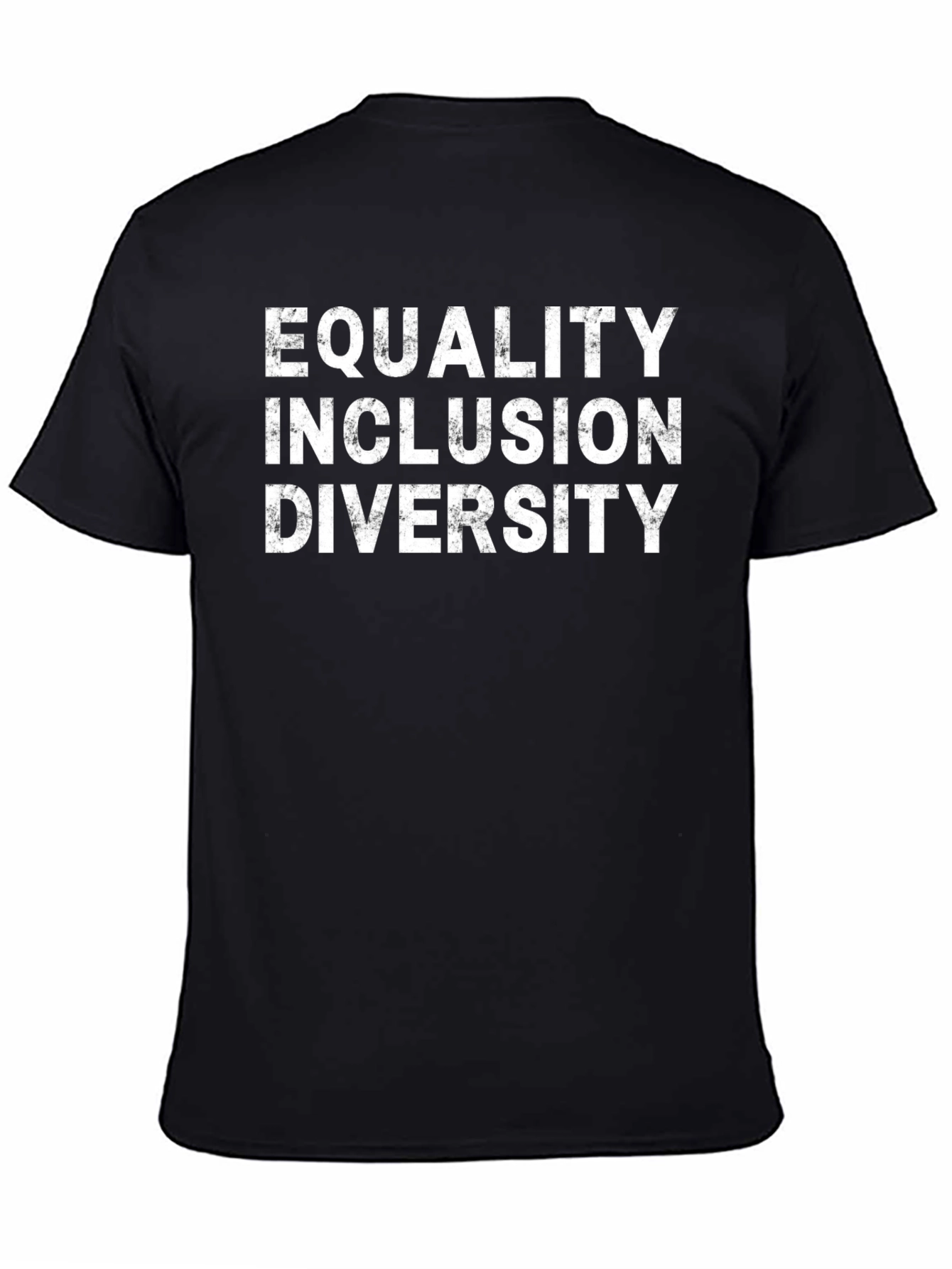 Black Equality, Inclusion, Diversity Graphic Tee view 4