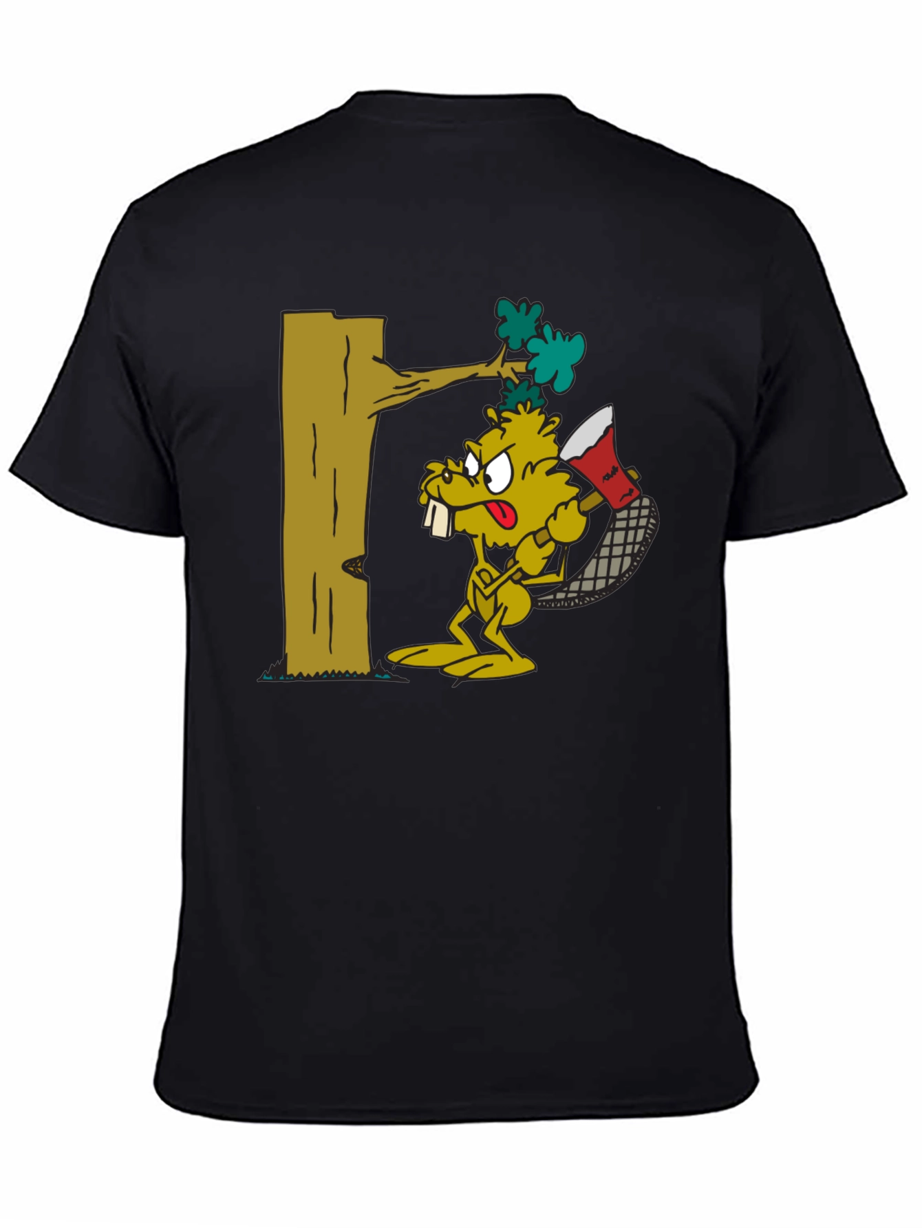 Black Beaver Lumberjack Graphic Tee view 4