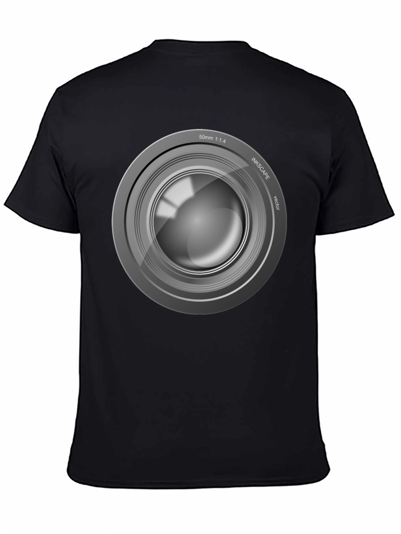 Camera Lens Graphic T-Shirt - Photographer Style - 4