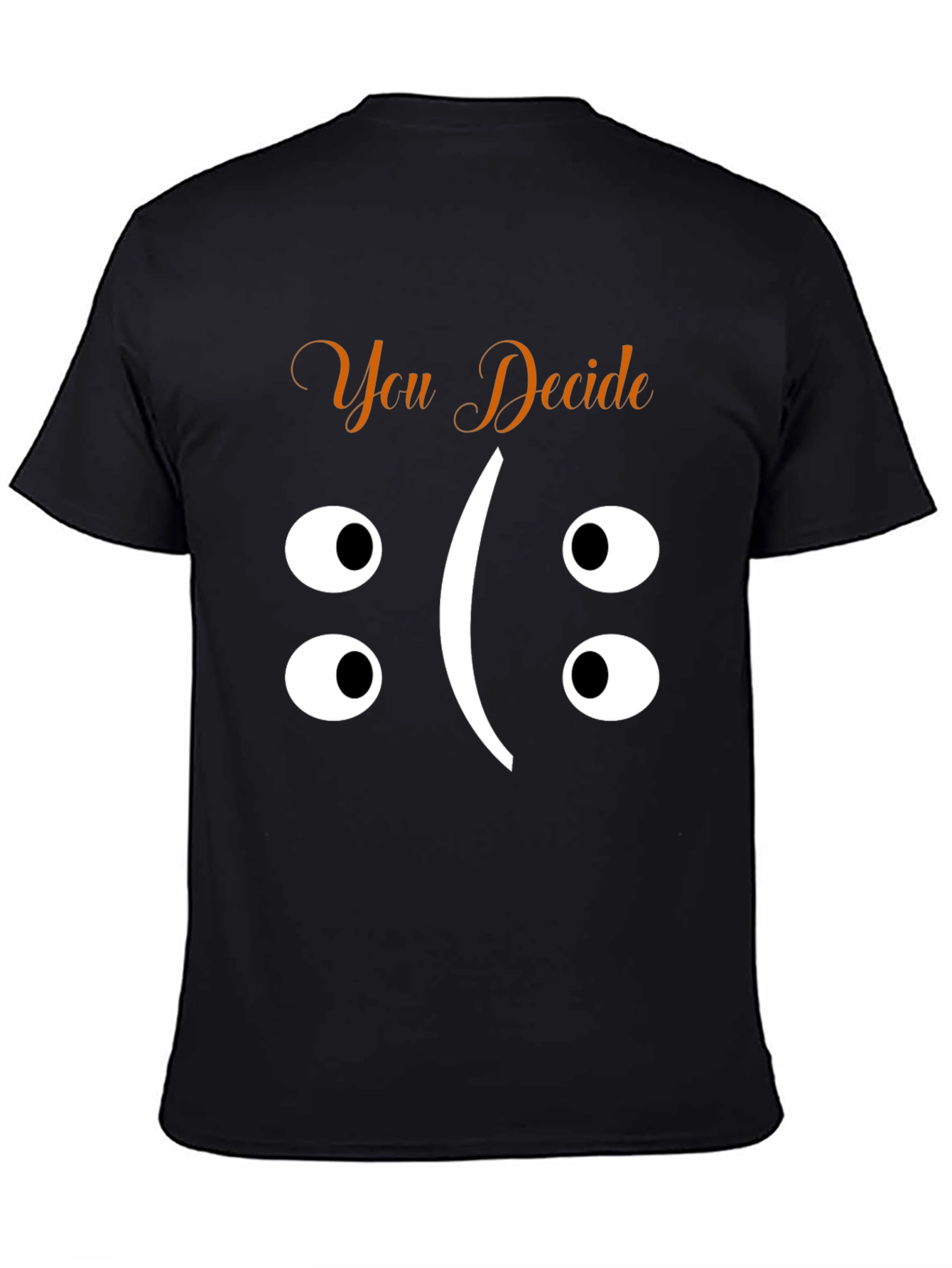 Black You Decide Graphic T-Shirt - Unisex view 4