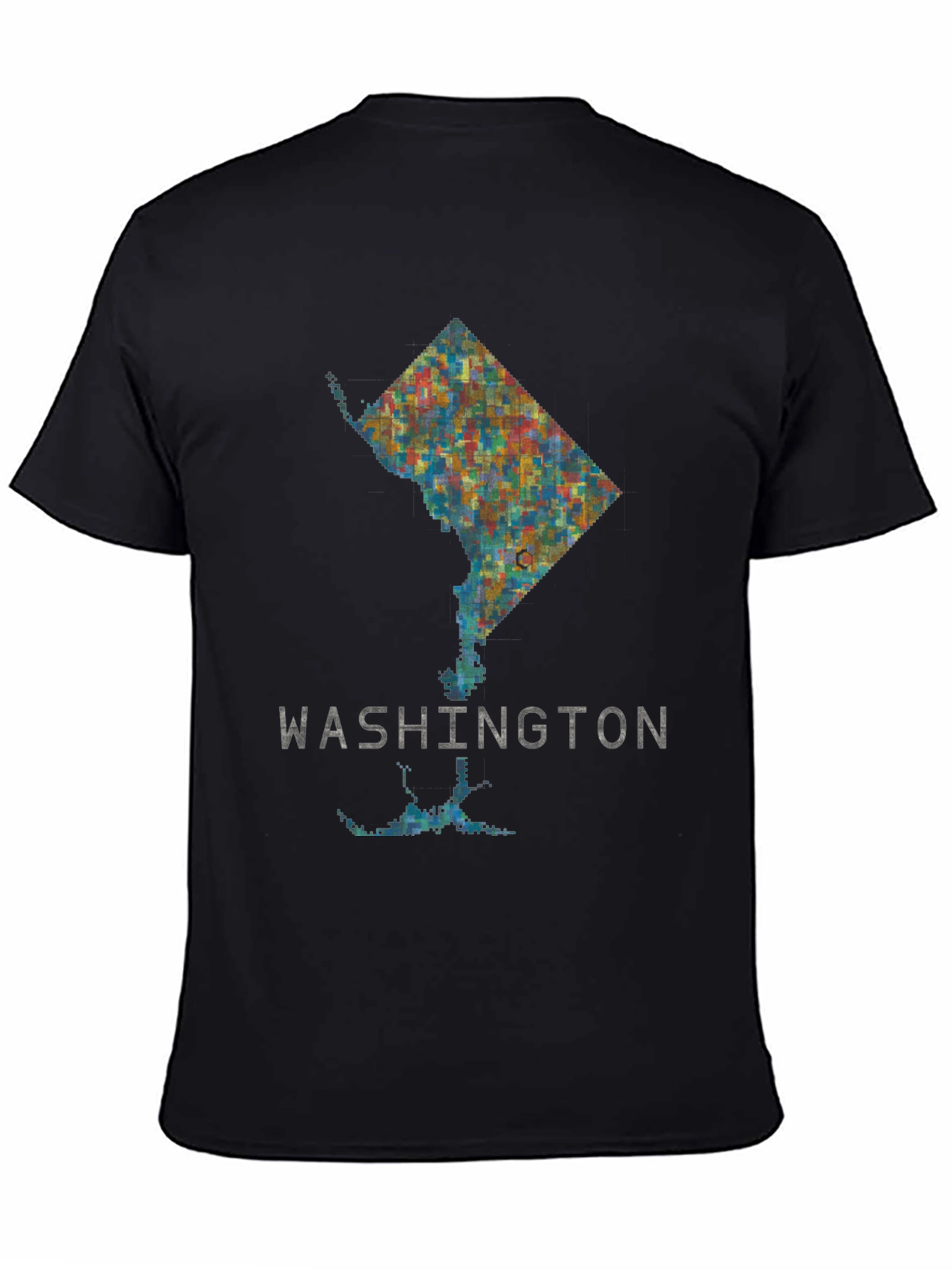 Black Washington D.C. Graphic T-Shirt view 4