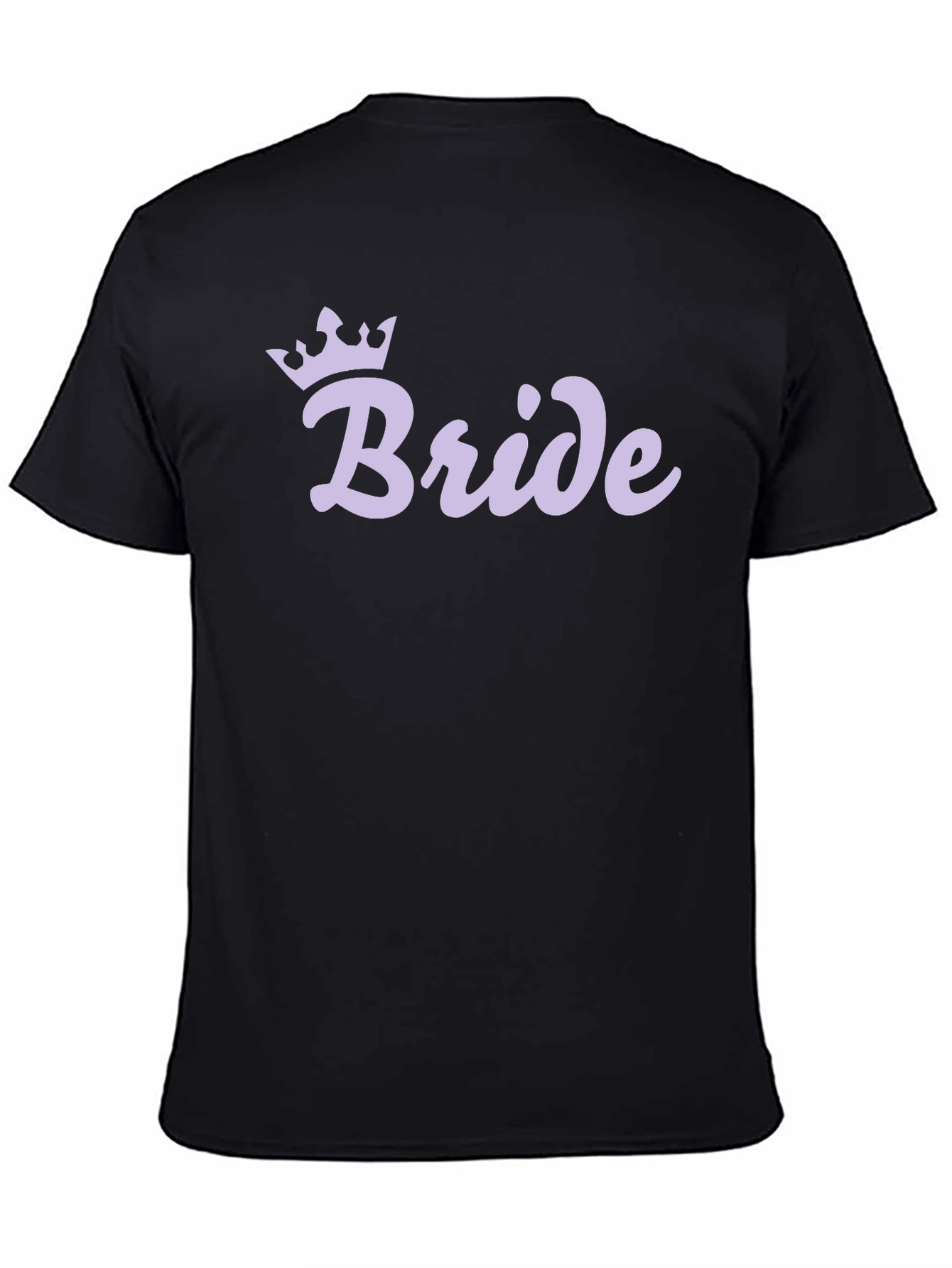 Bride T-Shirt with Crown - Bridal Party Tee - 4