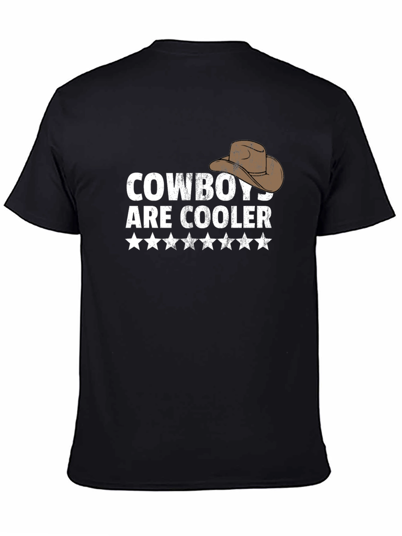 Black Cowboys are Cooler Graphic Tee - Western Style view 4