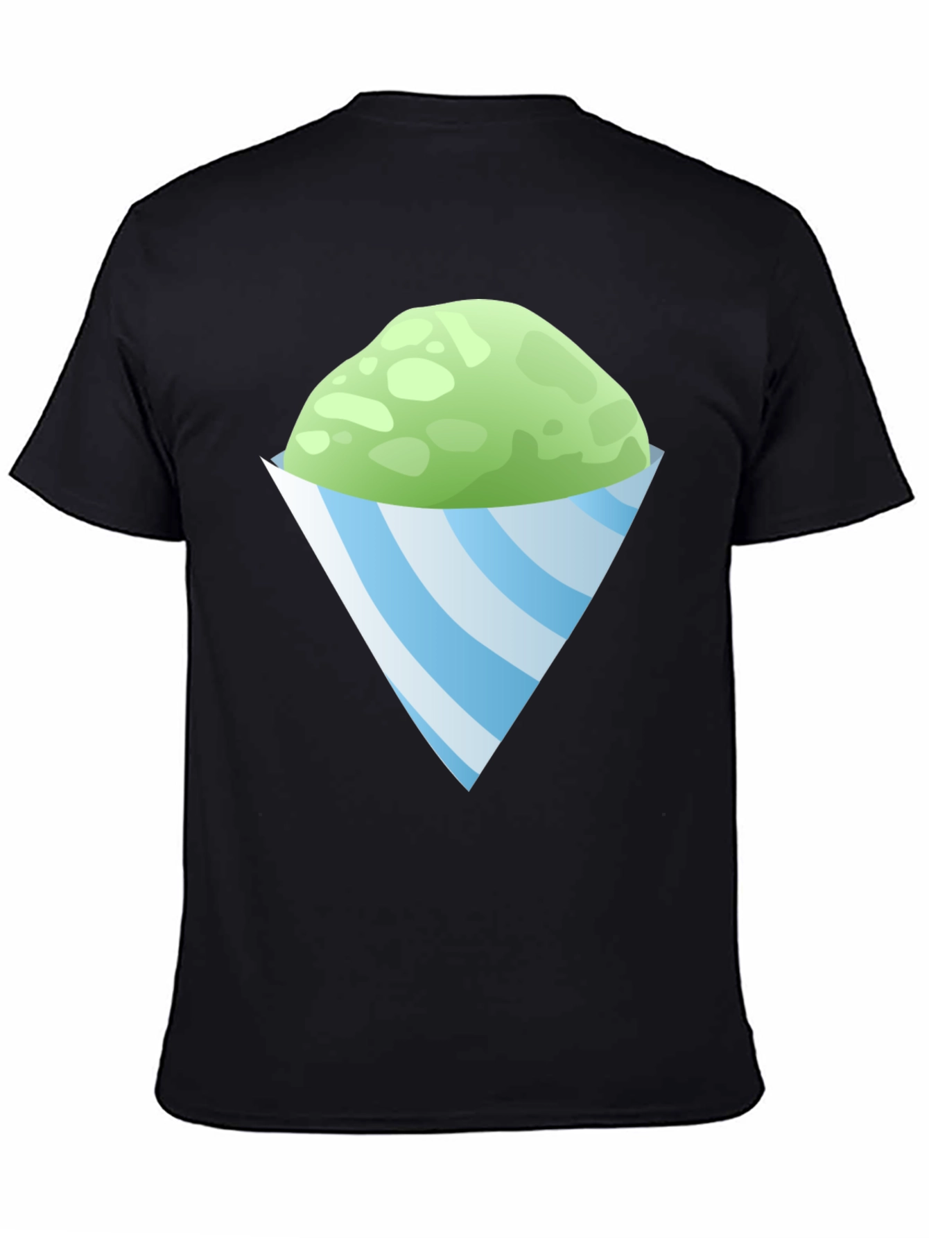Black Snow Cone Graphic Tee - Summer Vibes view 4