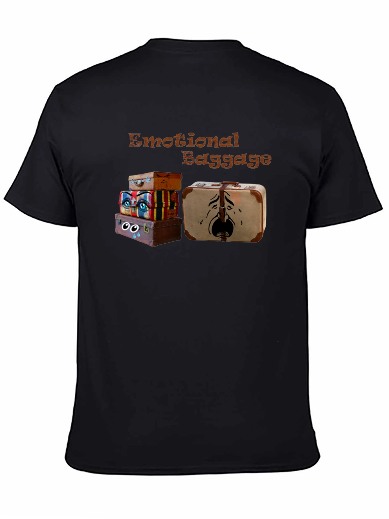 Emotional Baggage Graphic Tee - Unique Design - 4