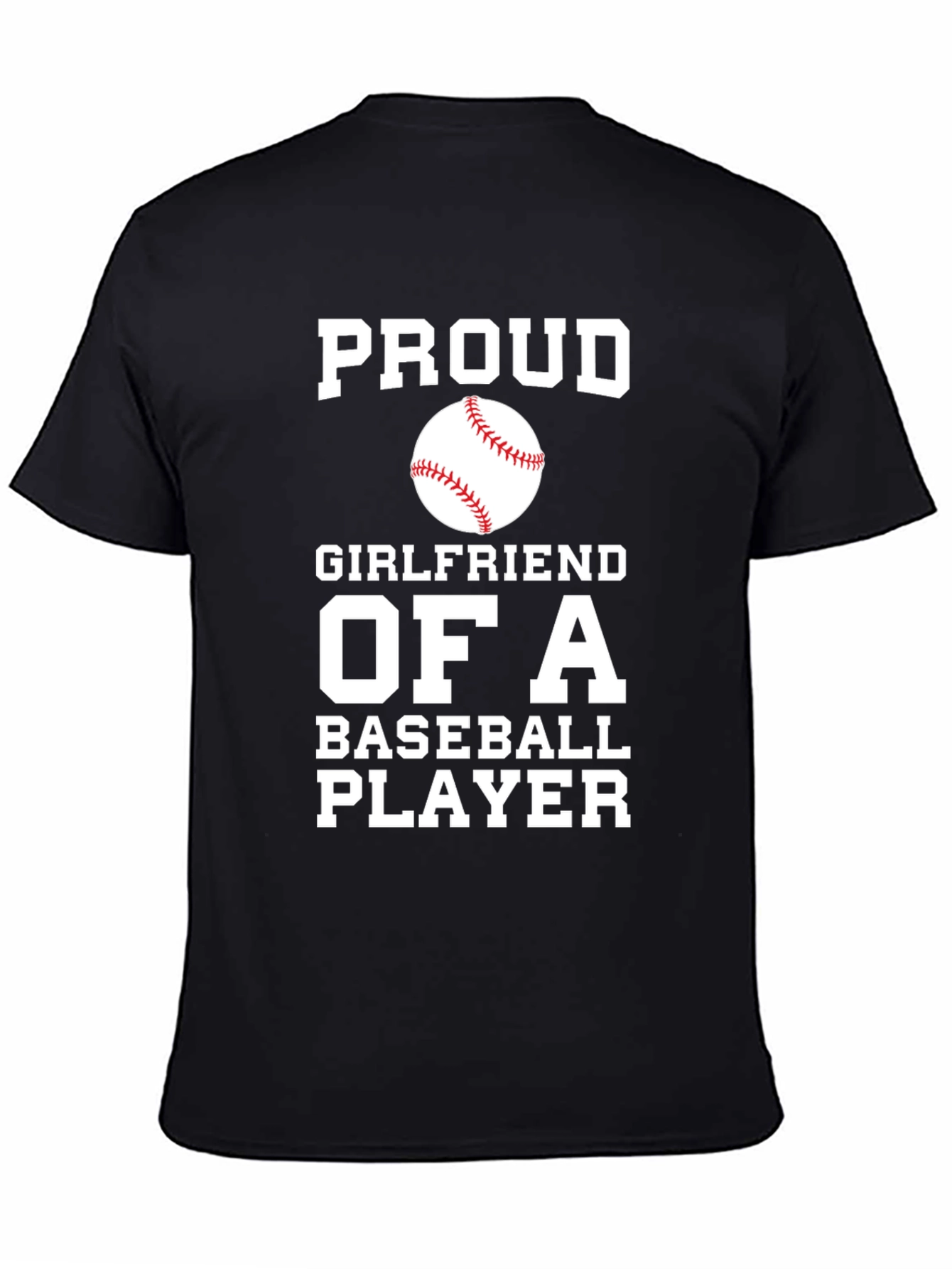Proud Baseball Girlfriend T-Shirt - 4