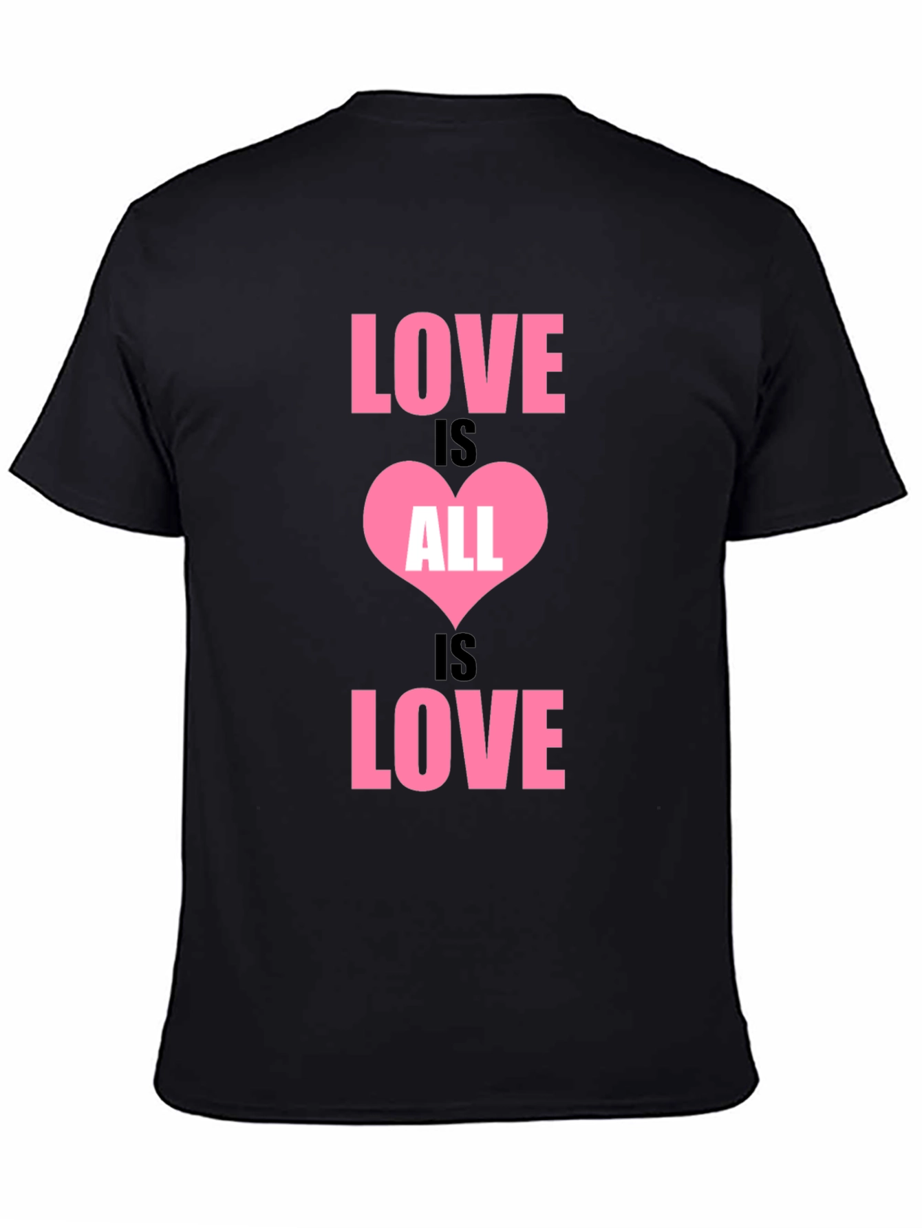 Black Love is All T-Shirt view 4