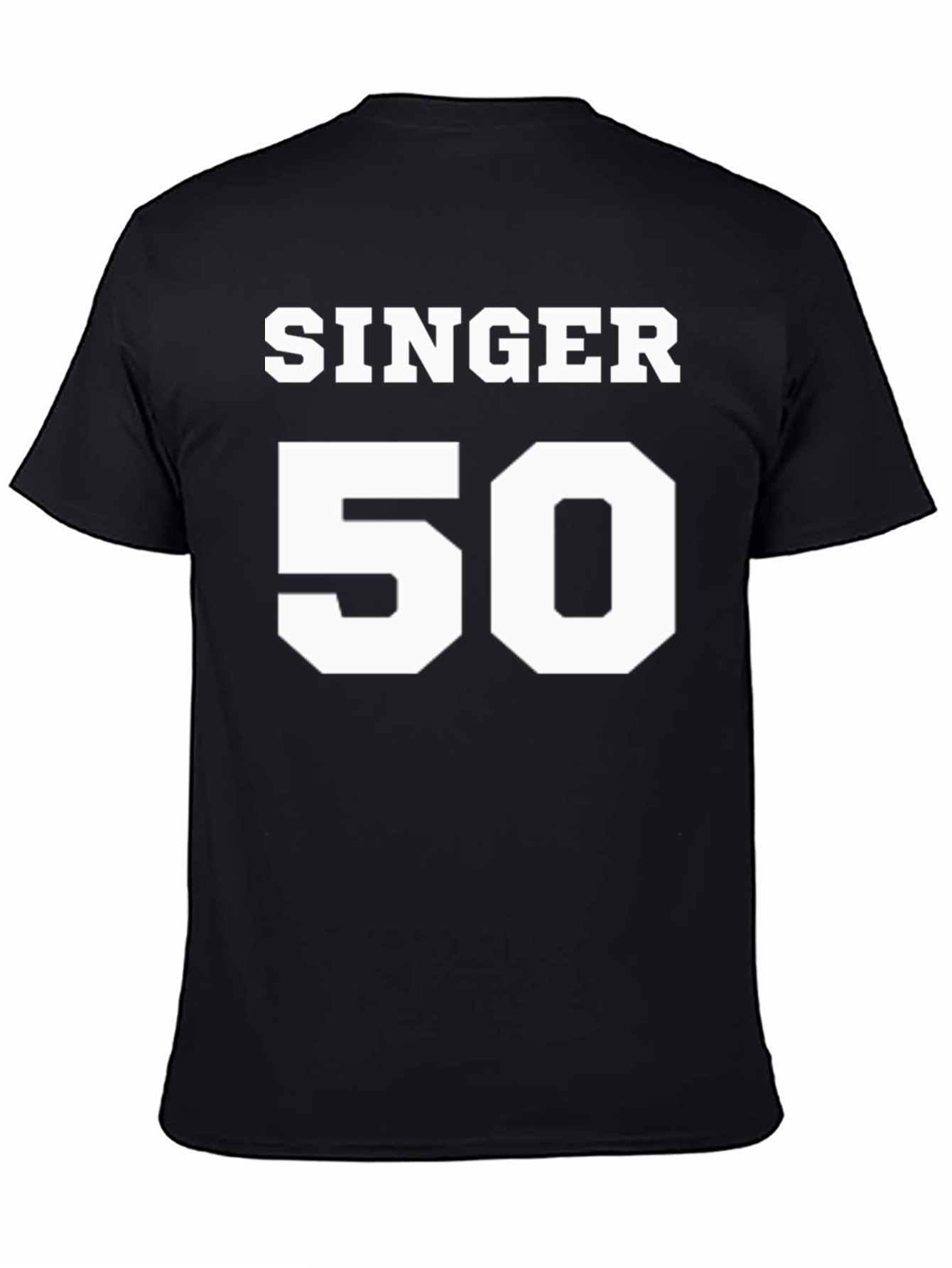 Black Singer 50 Black Graphic Tee view 4