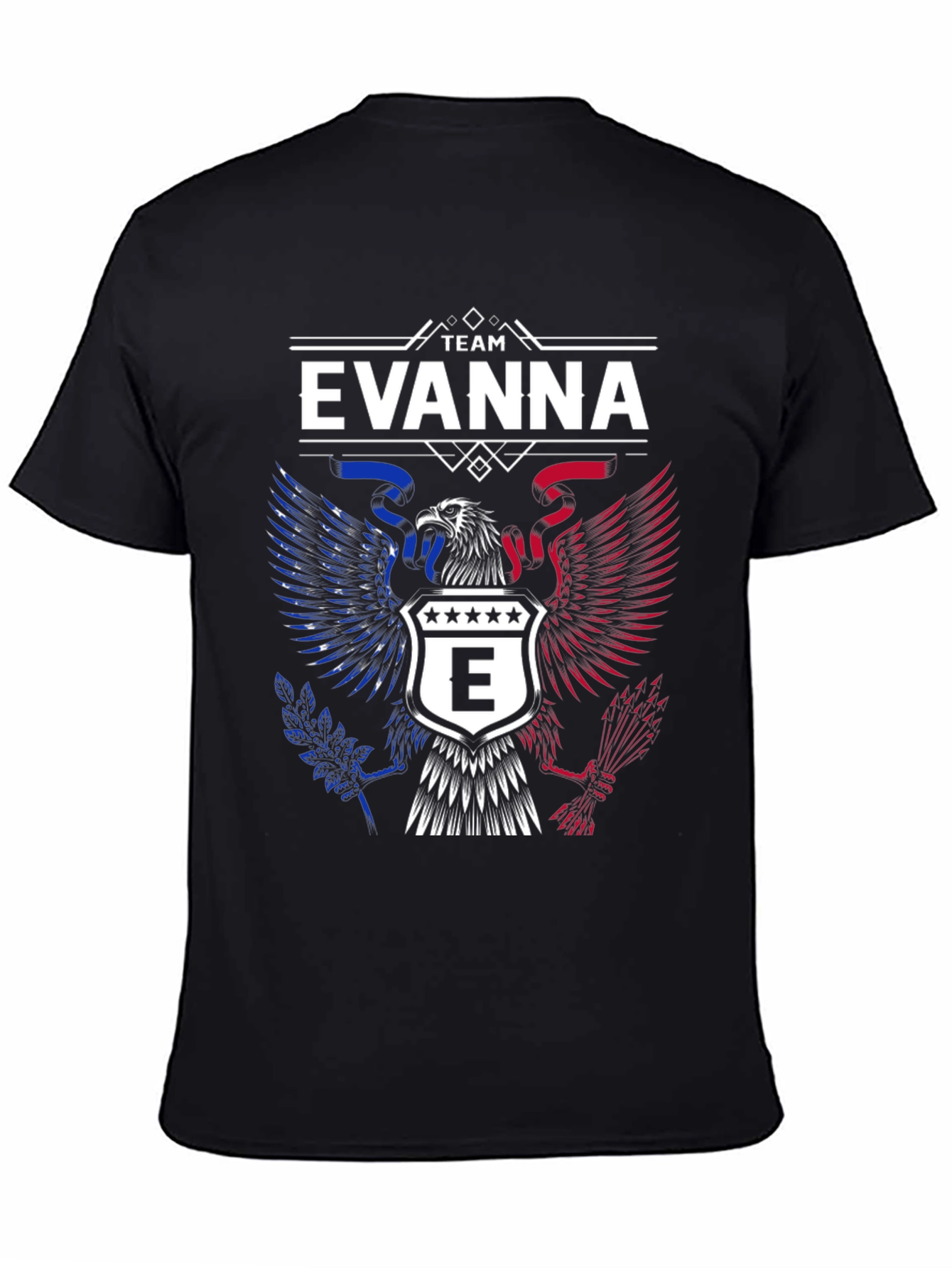 Team Evanna Eagle T-Shirt Patriotic Design - 4