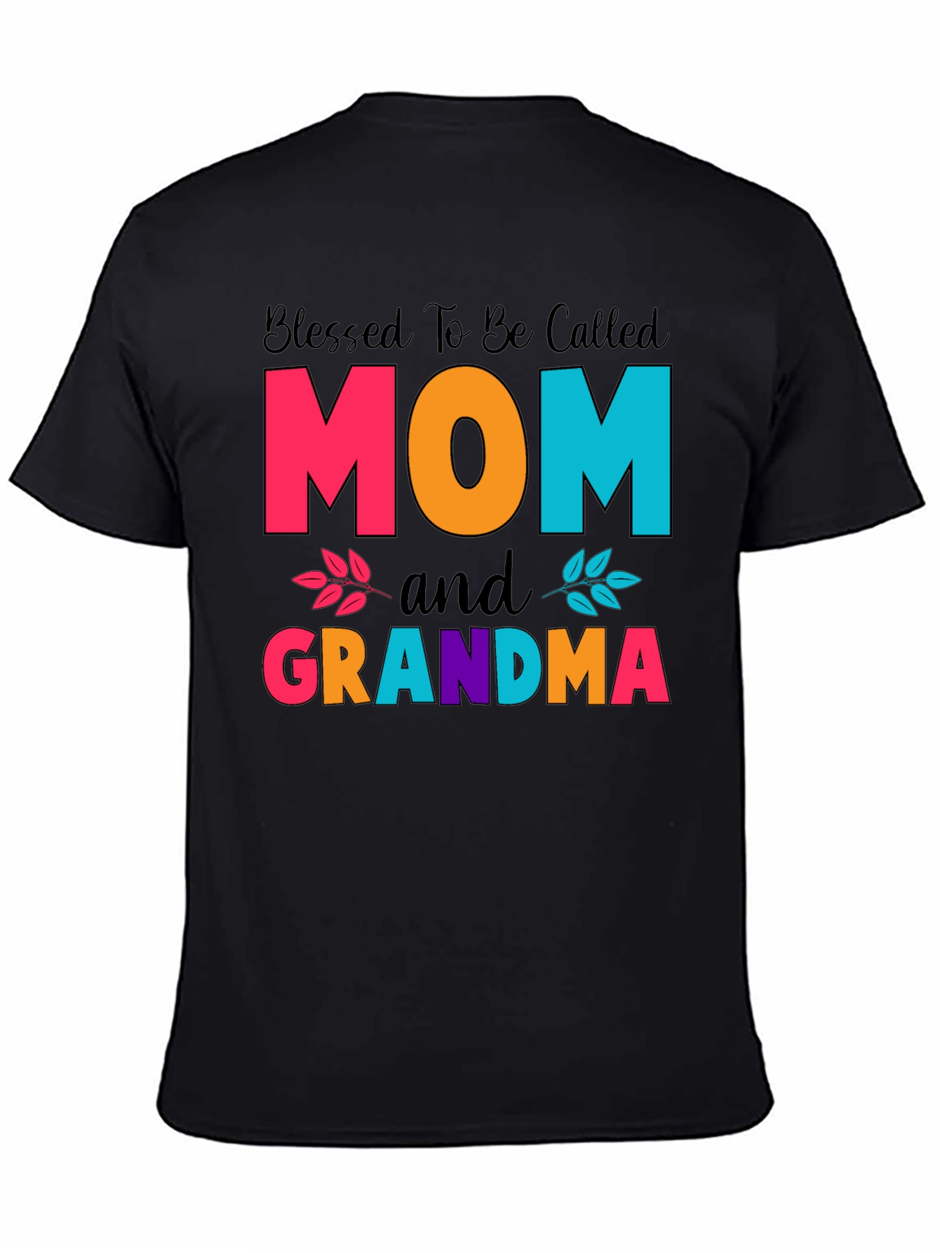 Blessed Mom and Grandma T-Shirt - 4