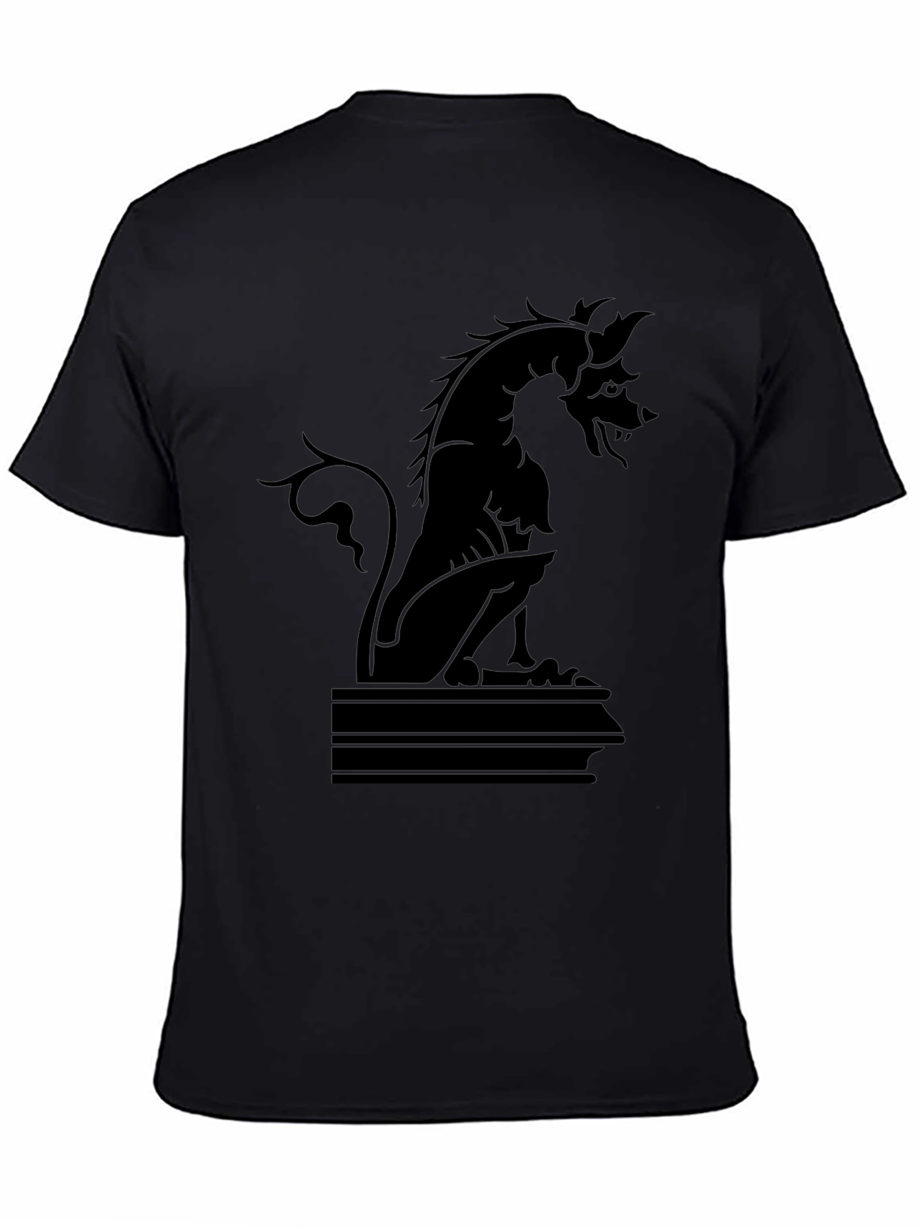 Black Black Dragon Graphic Tee - Men's Short Sleeve view 4