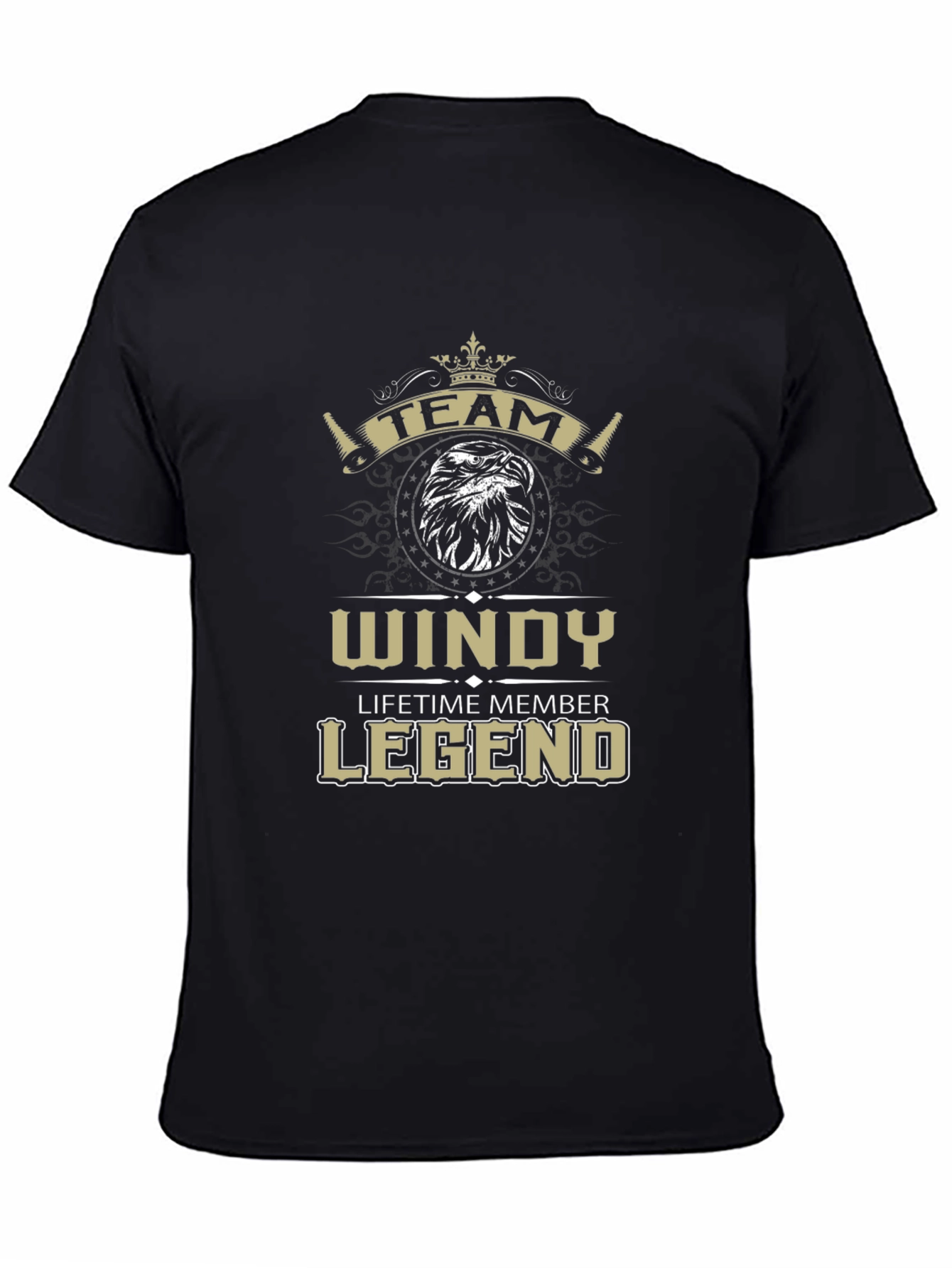 Black Team Windy Legend T-Shirt view 4