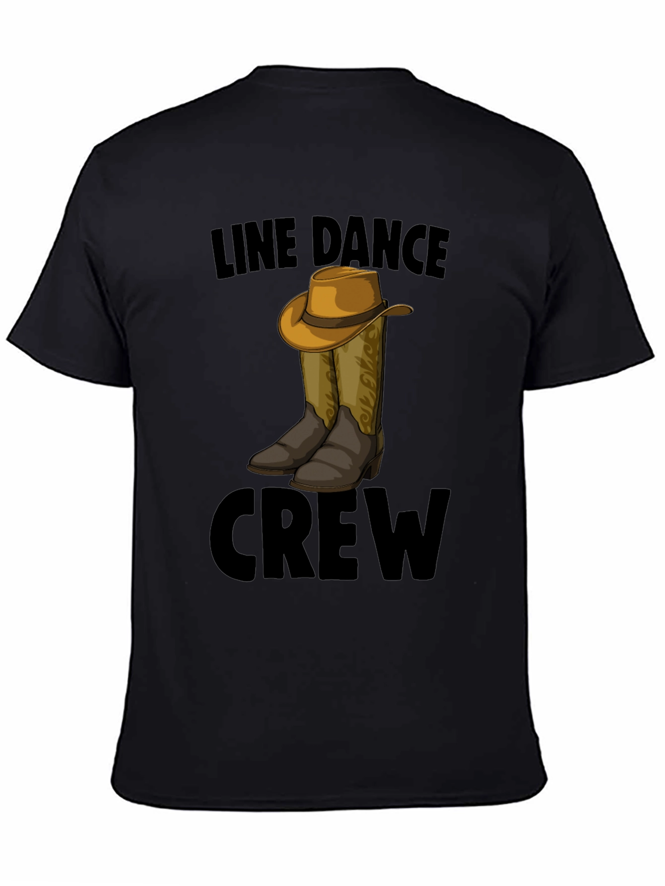 Line Dance Crew T-Shirt - Western Style - 4