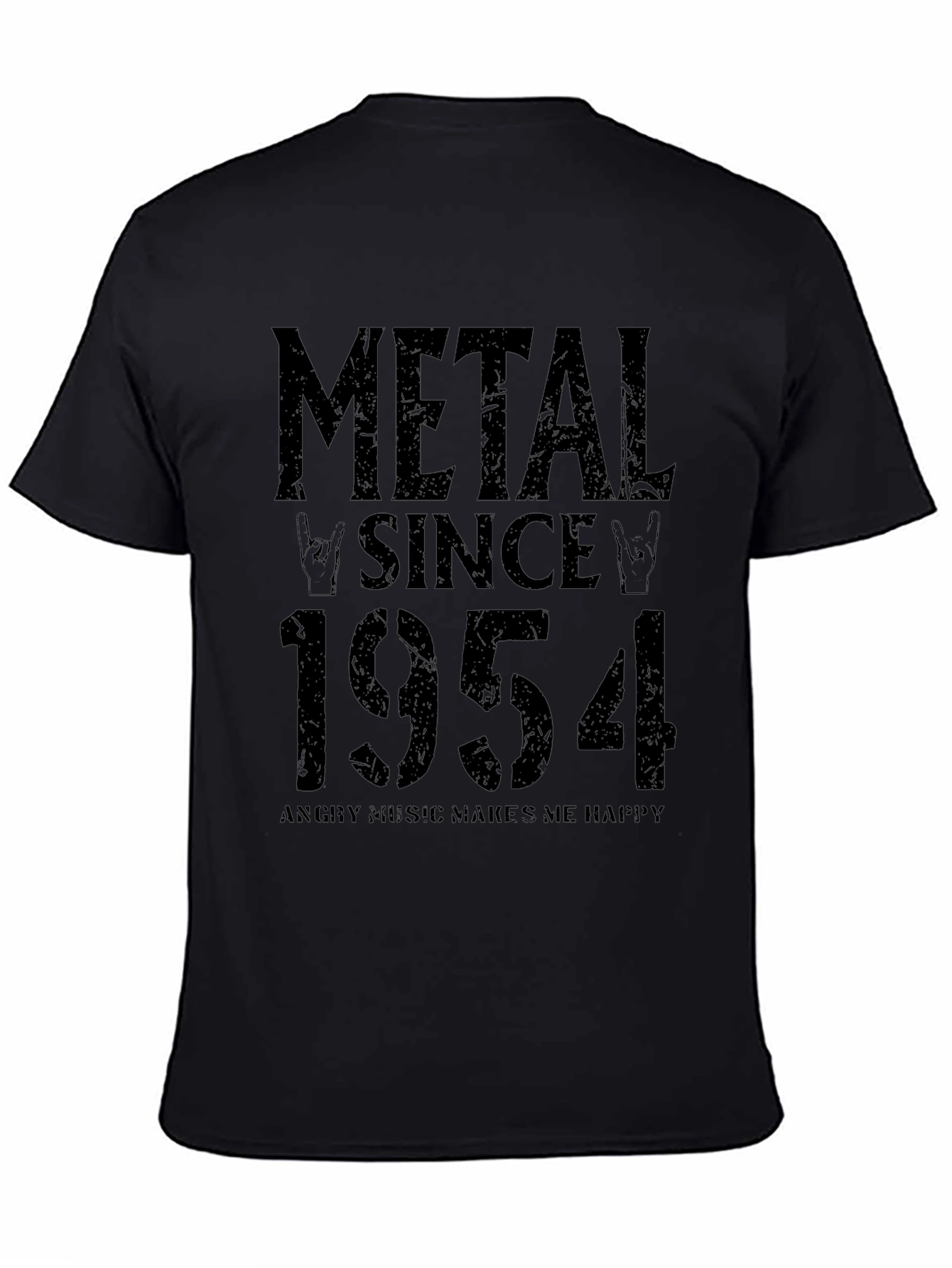 Black Metal Since 1954 Graphic Tee view 4