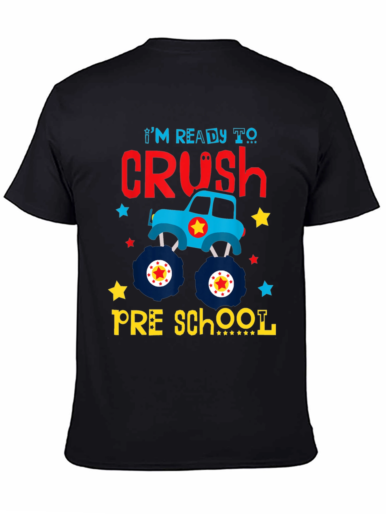 Crush Preschool Monster Truck T-Shirt - 4