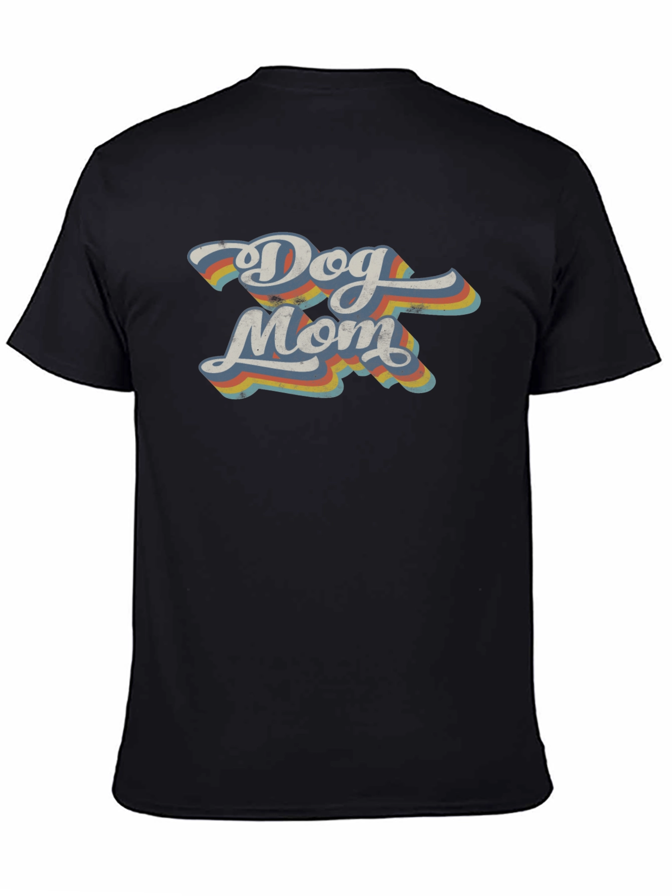 Dog Mom Retro T-Shirt - Classic Fit - 4