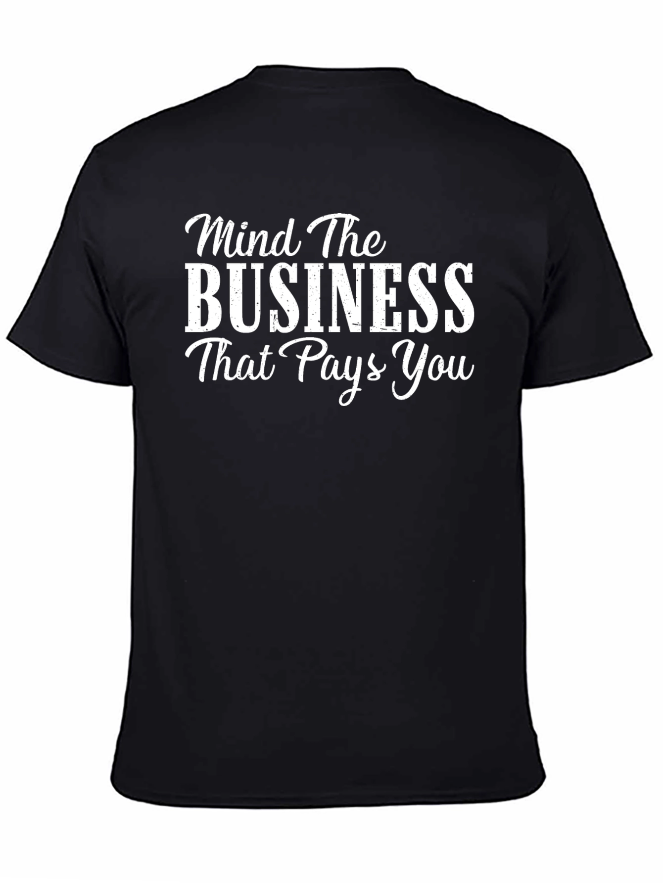 Black Mind The Business Black T-Shirt view 4