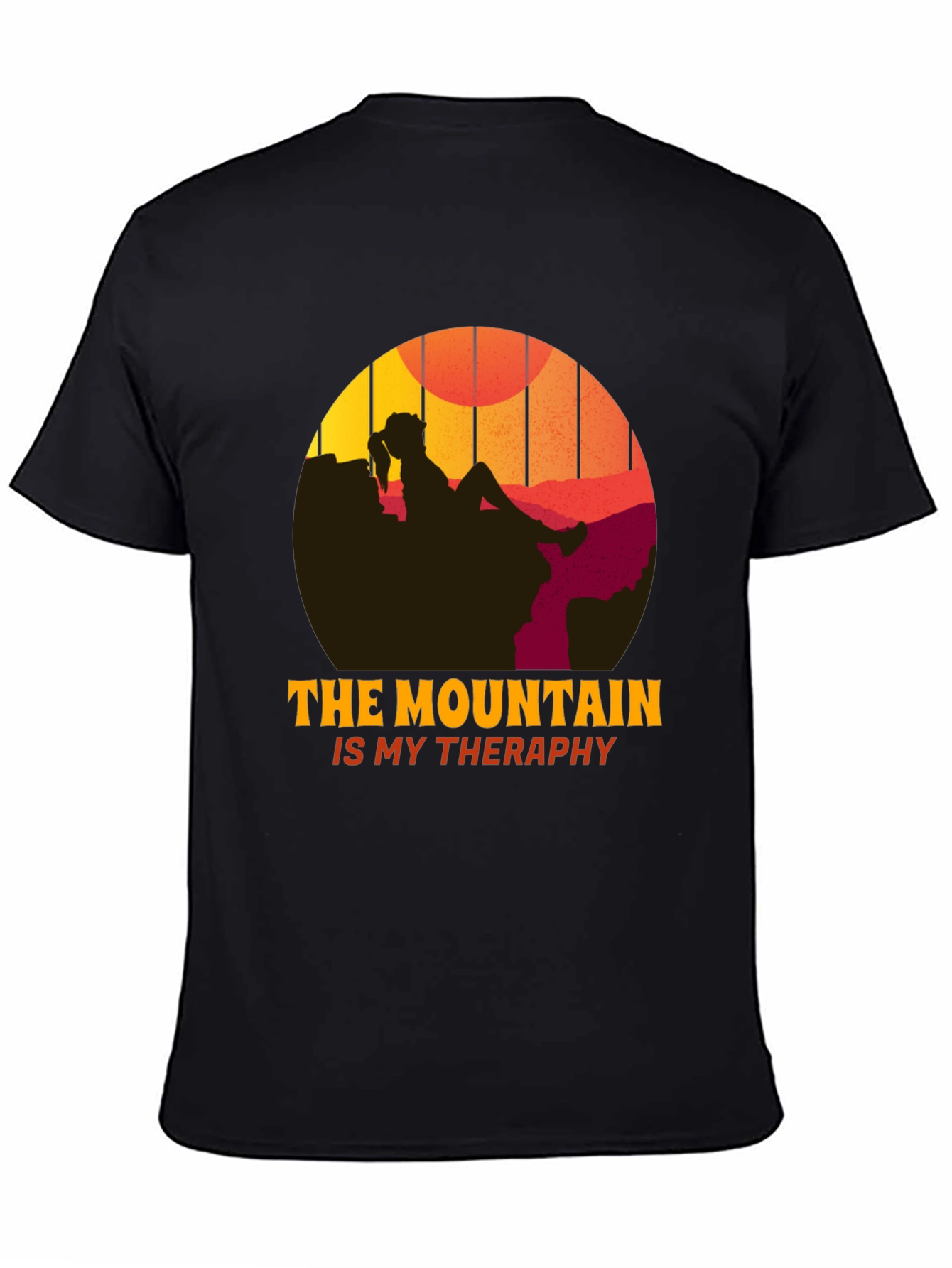 Black Mountain Therapy T-Shirt view 4