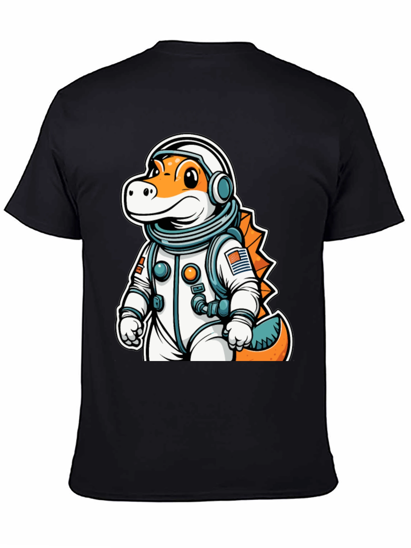 Dino Astronaut T-Shirt - Space Explorer Tee - 4