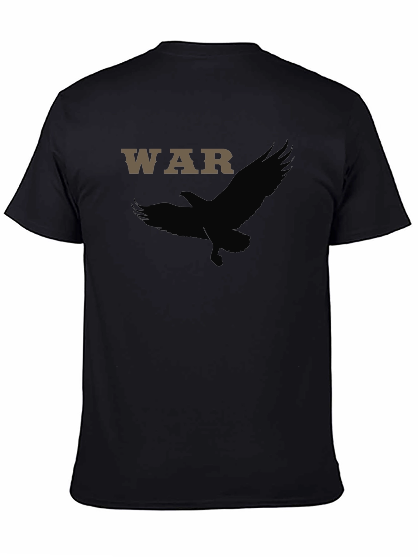 Black Black WAR Eagle Graphic Tee - Mens' Style view 4
