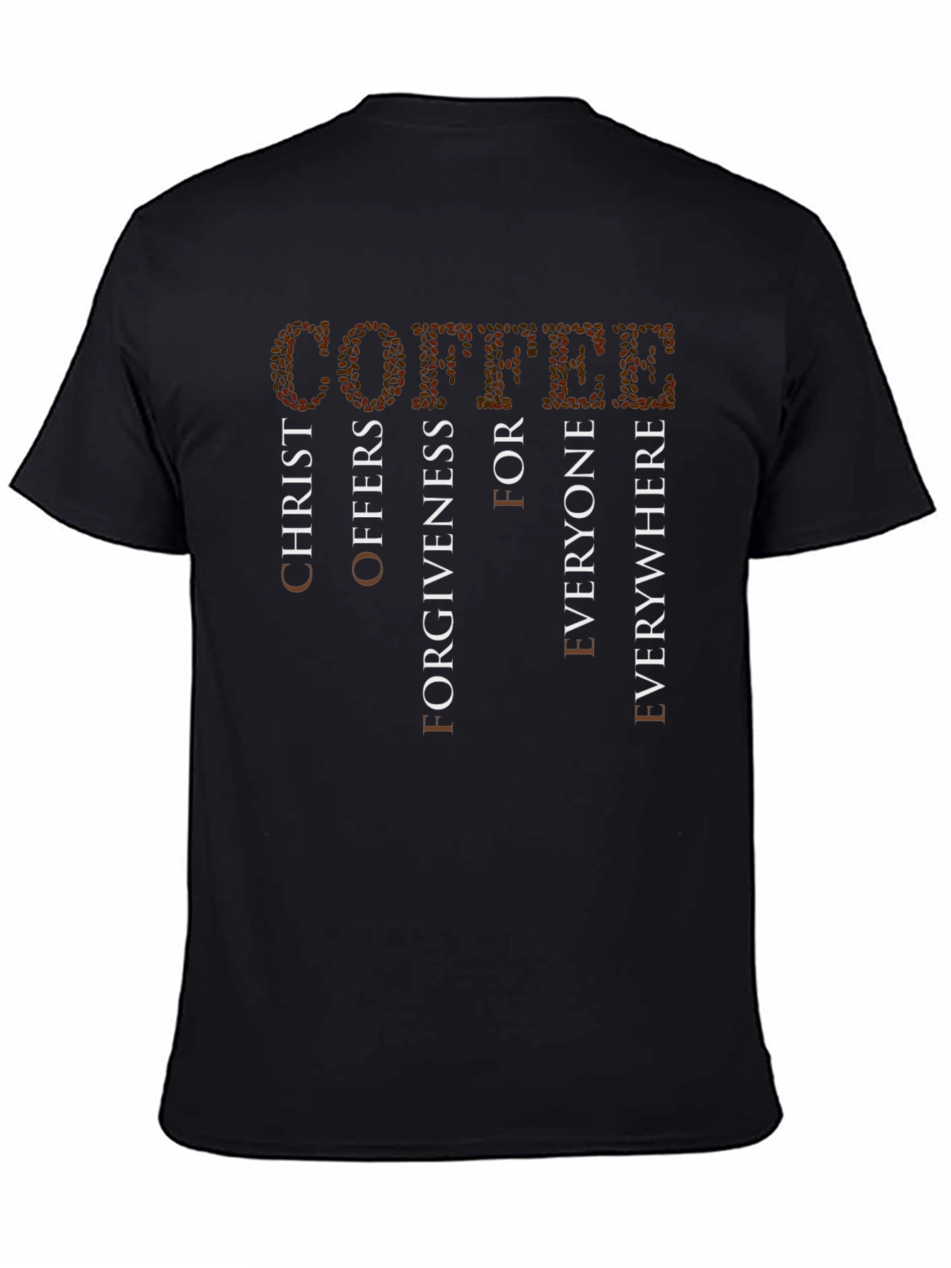 Black Coffee & Christ T-Shirt view 4