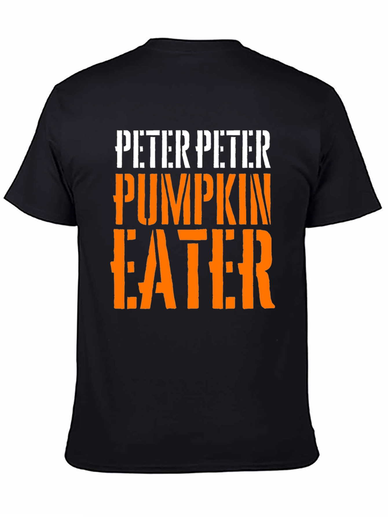 Black Peter Pumpkin Eater T-Shirt view 4