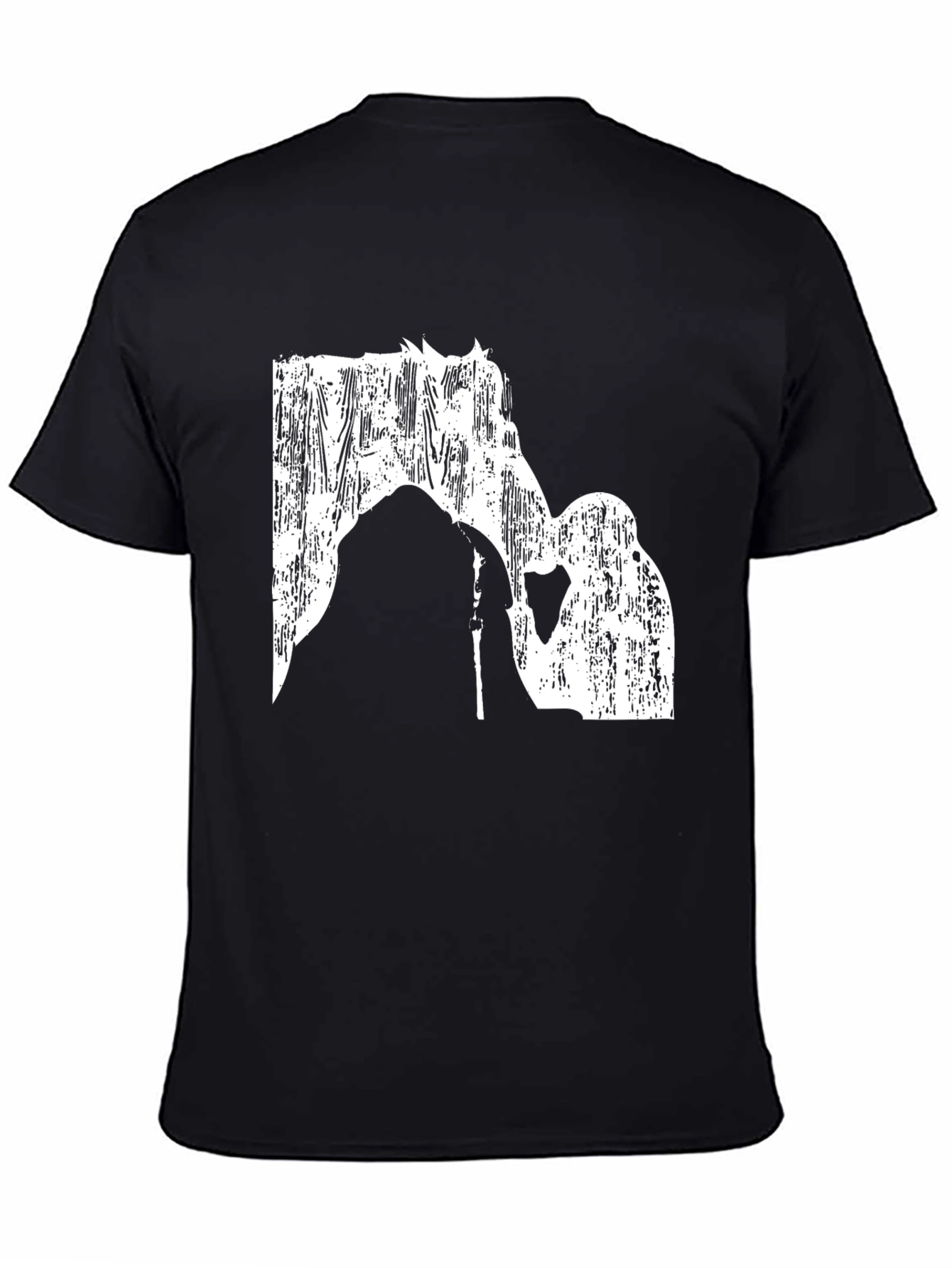 Horse and Rider Silhouette Graphic Tee - 4