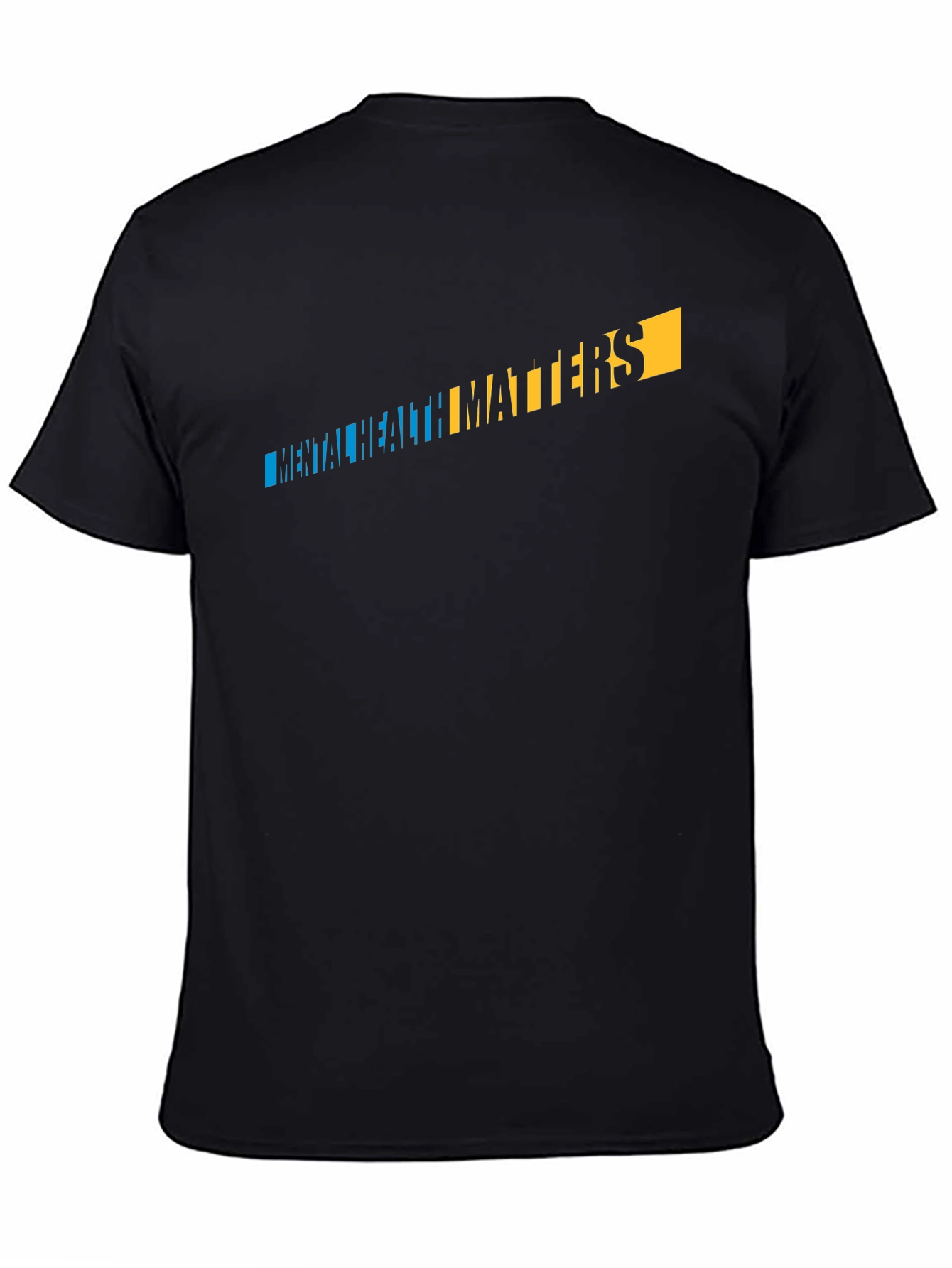 Black Mental Health Matters Graphic T-Shirt view 4