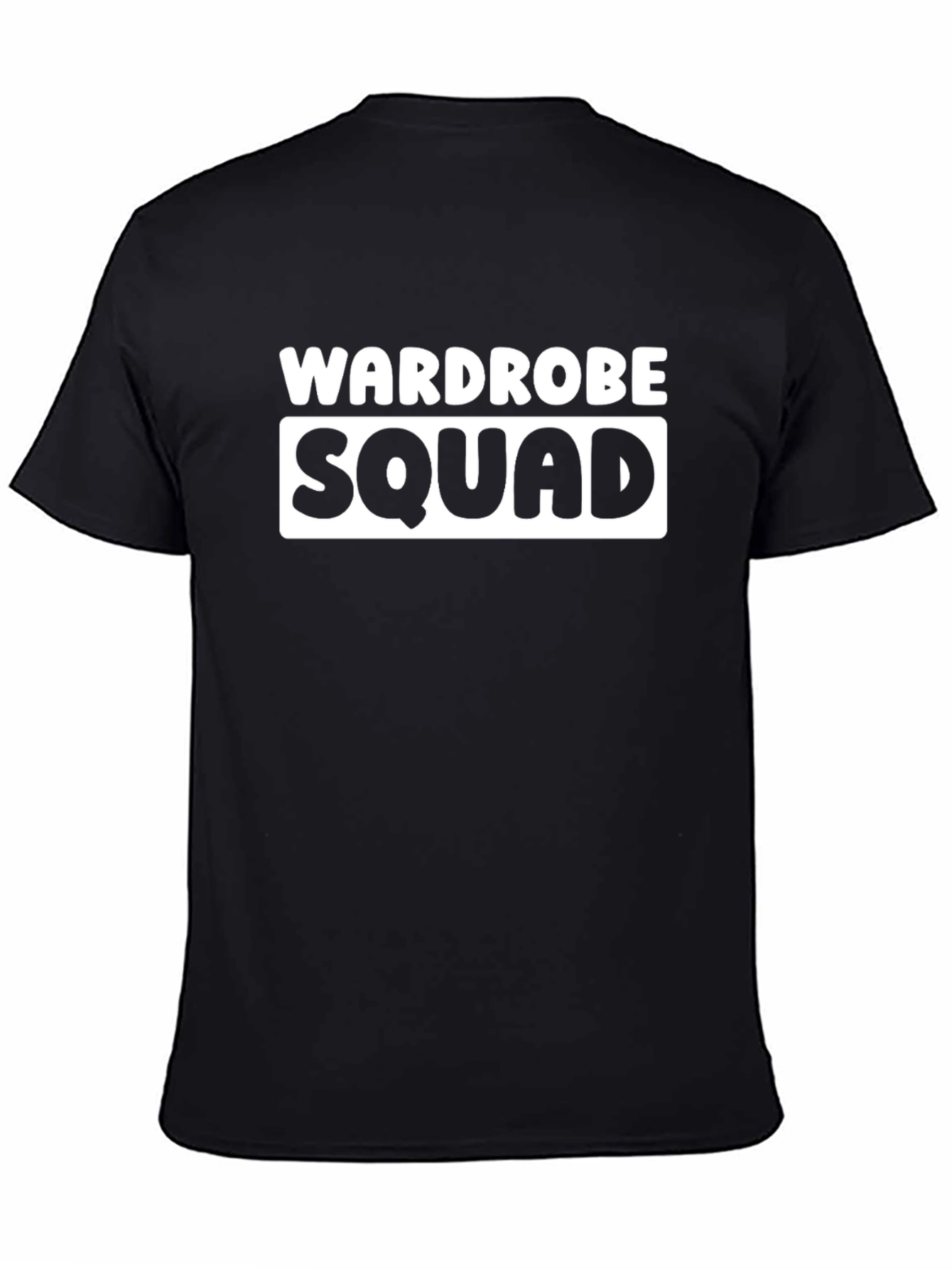 Black Wardrobe Squad Crew Neck T-Shirt view 4