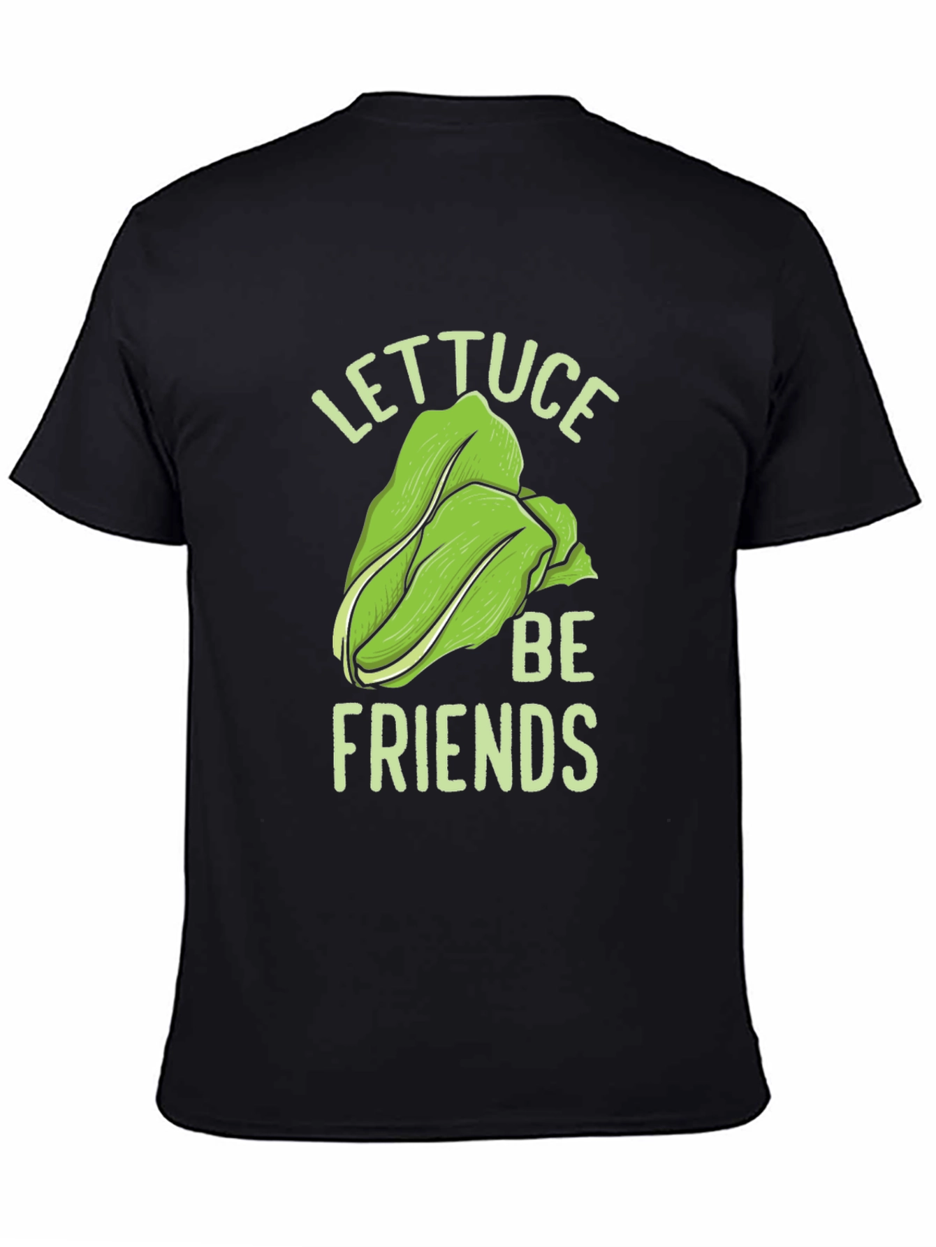 Black Lettuce Be Friends Graphic Tee view 4