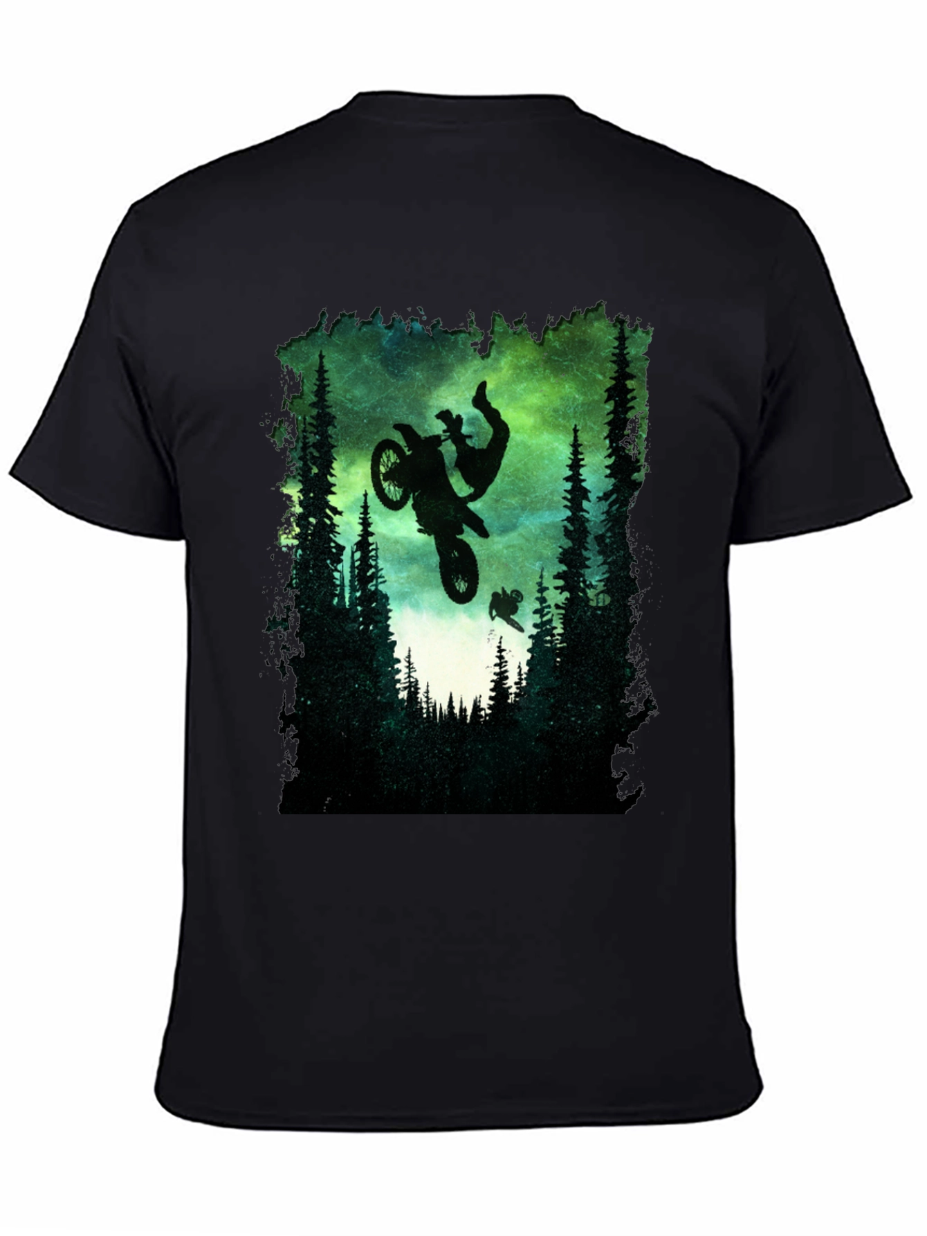 Black Mountain Motocross Graphic T-Shirt view 4