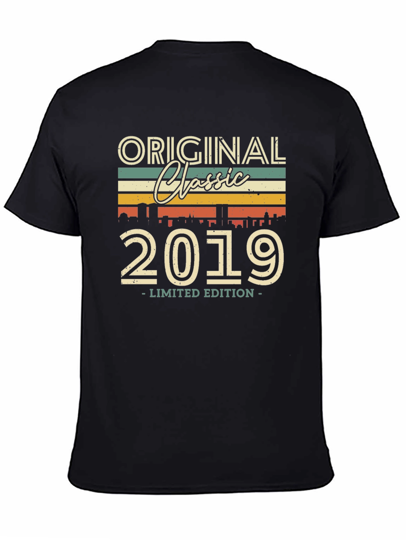 Black Original Classic 2019 Limited Edition Graphic T-Shirt view 4