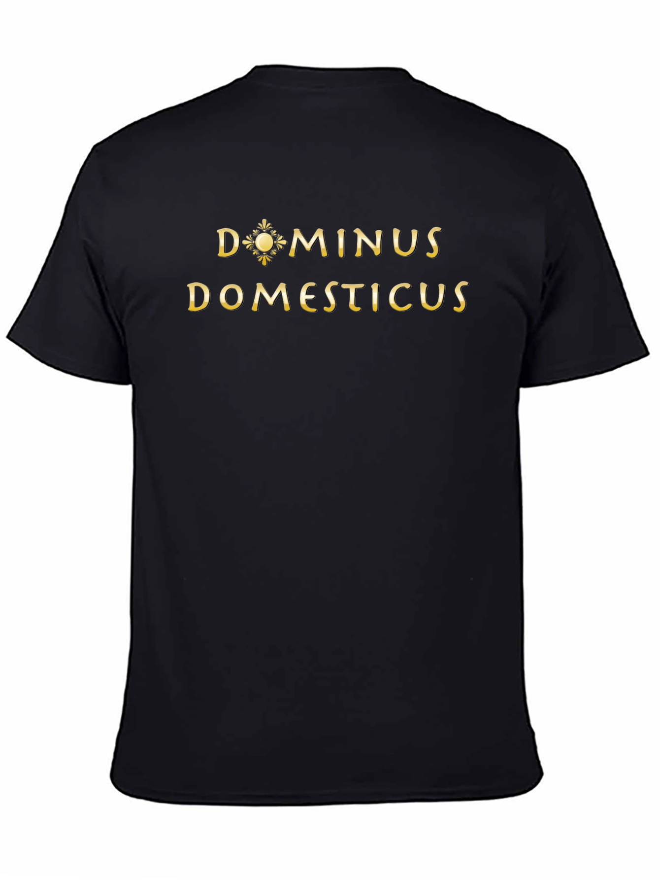 Black Dominus Domesticus T-Shirt - Latin House Master view 4